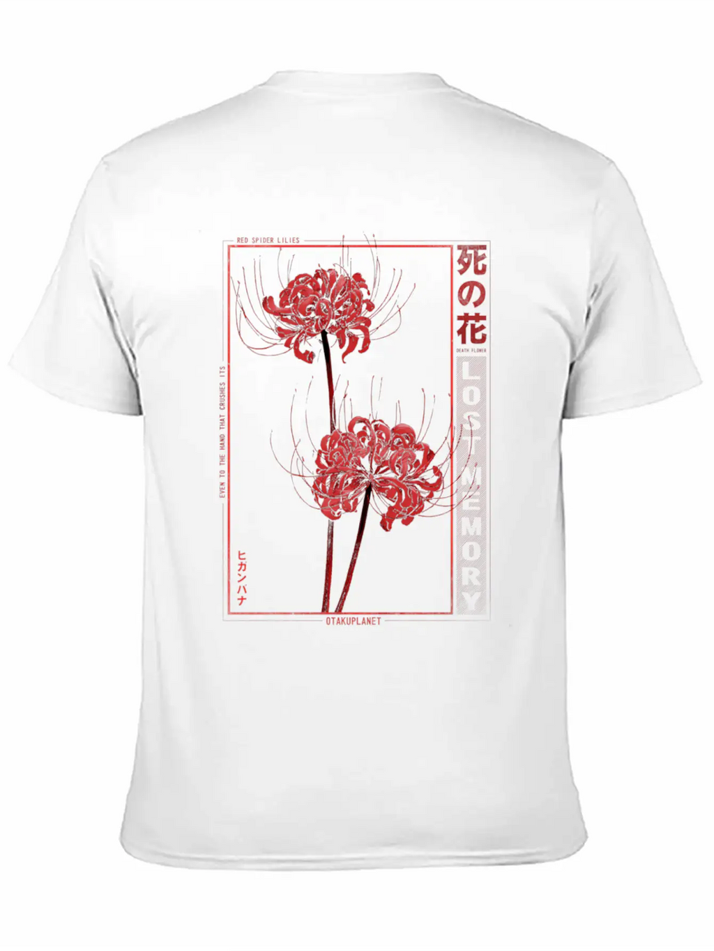 Japanese Der Lily Soft Grunge Anime Aesthetic Flow Unisex Casual T-Shirt – Clean Design For Daily Comfort