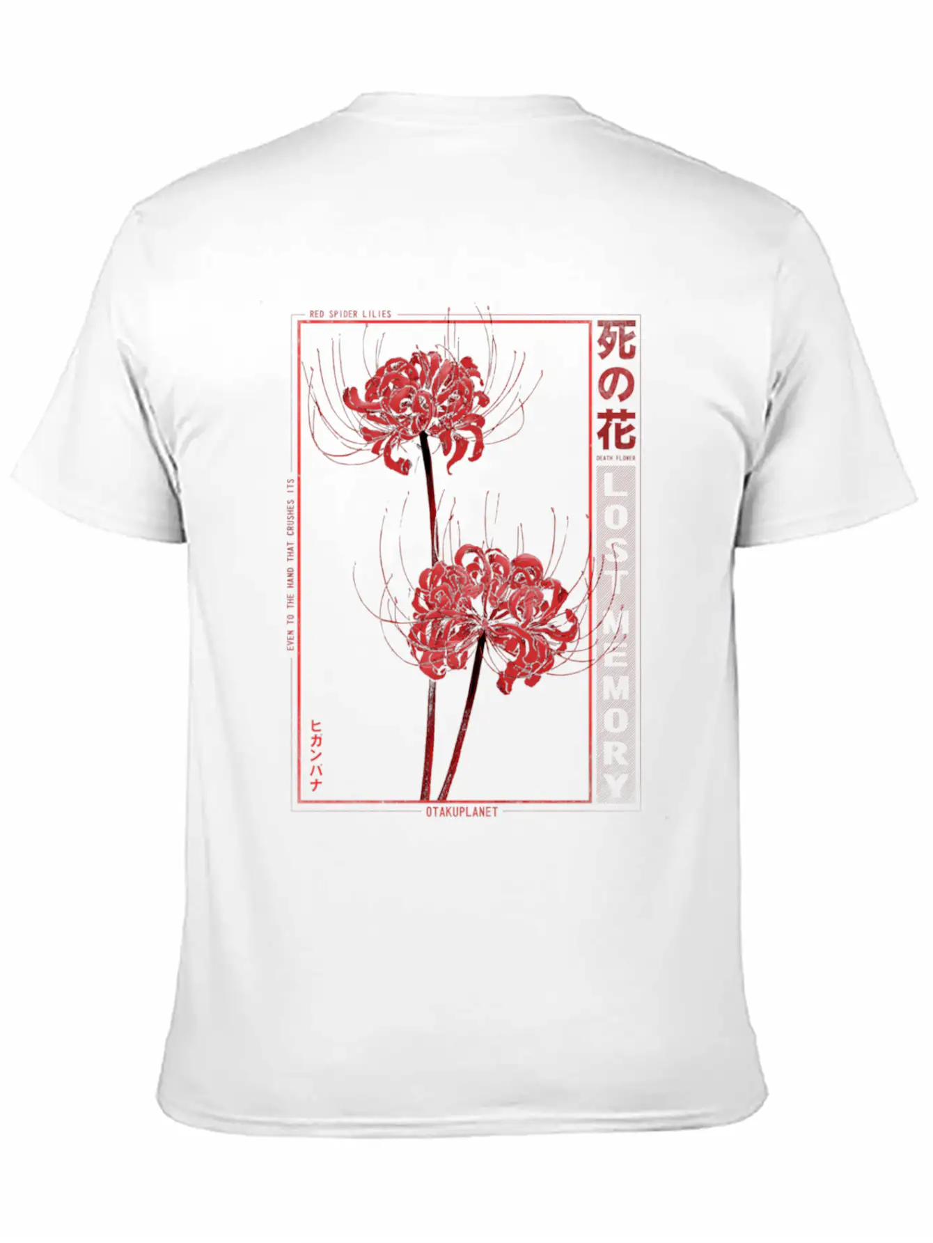 Japanese Der Lily Soft Grunge Anime Aesthetic Flow Unisex Casual T-Shirt – Clean Design For Daily Comfort
