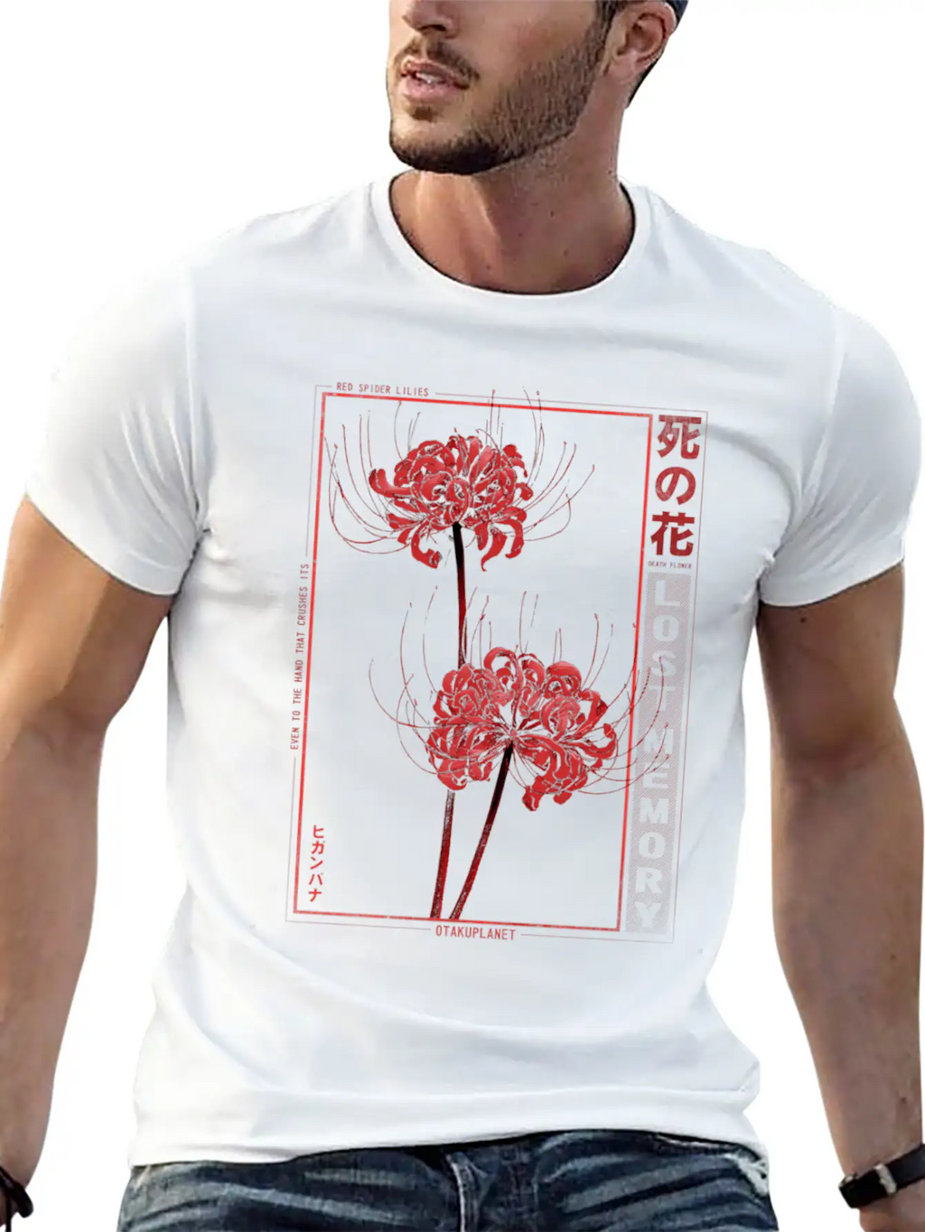 Japanese Der Lily Soft Grunge Anime Aesthetic Flow Unisex Casual T-Shirt – Clean Design For Daily Comfort