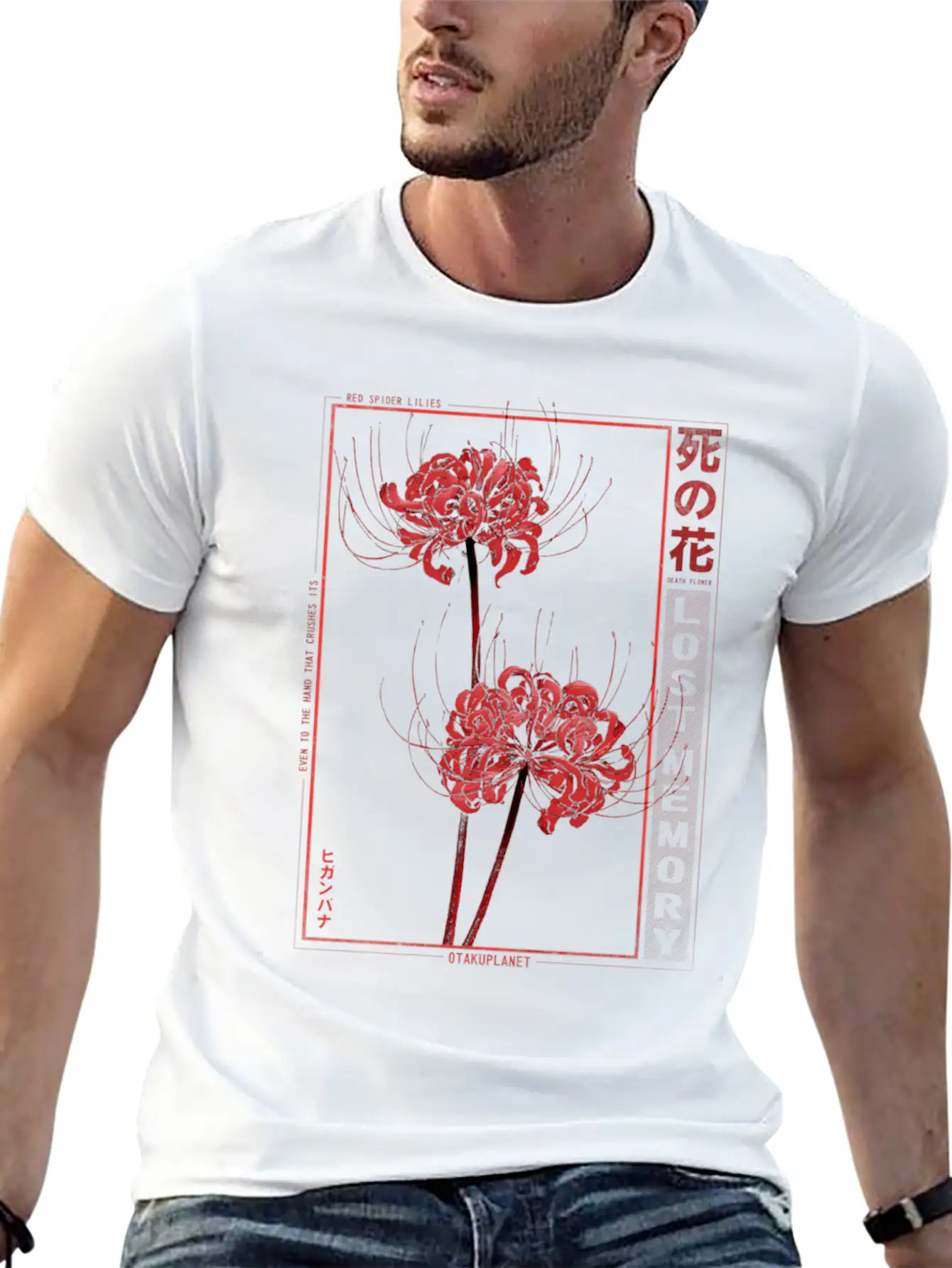 Japanese Der Lily Soft Grunge Anime Aesthetic Flow Unisex Casual T-Shirt – Clean Design For Daily Comfort