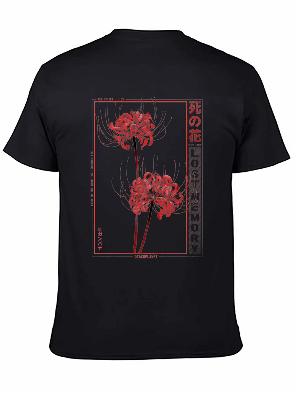 Japanese Der Lily Soft Grunge Anime Aesthetic Flow Unisex Casual T-Shirt – Clean Design For Daily Comfort