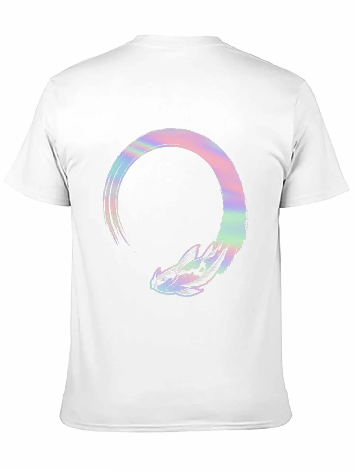 Japanese Pastel Goth Koi Unisex Casual T-Shirt – Clean Design For Daily Comfort