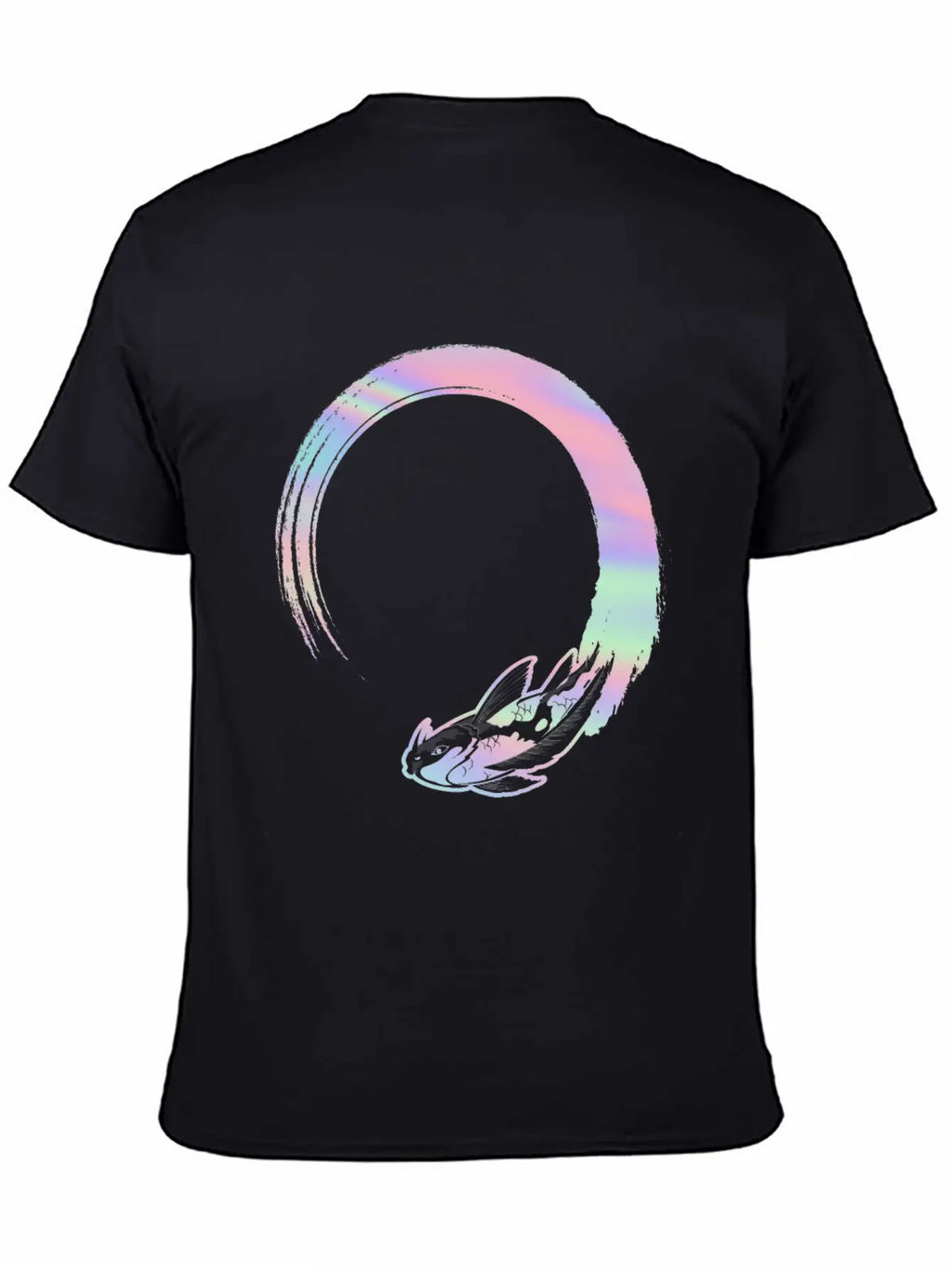 Japanese Pastel Goth Koi Unisex Casual T-Shirt – Clean Design For Daily Comfort