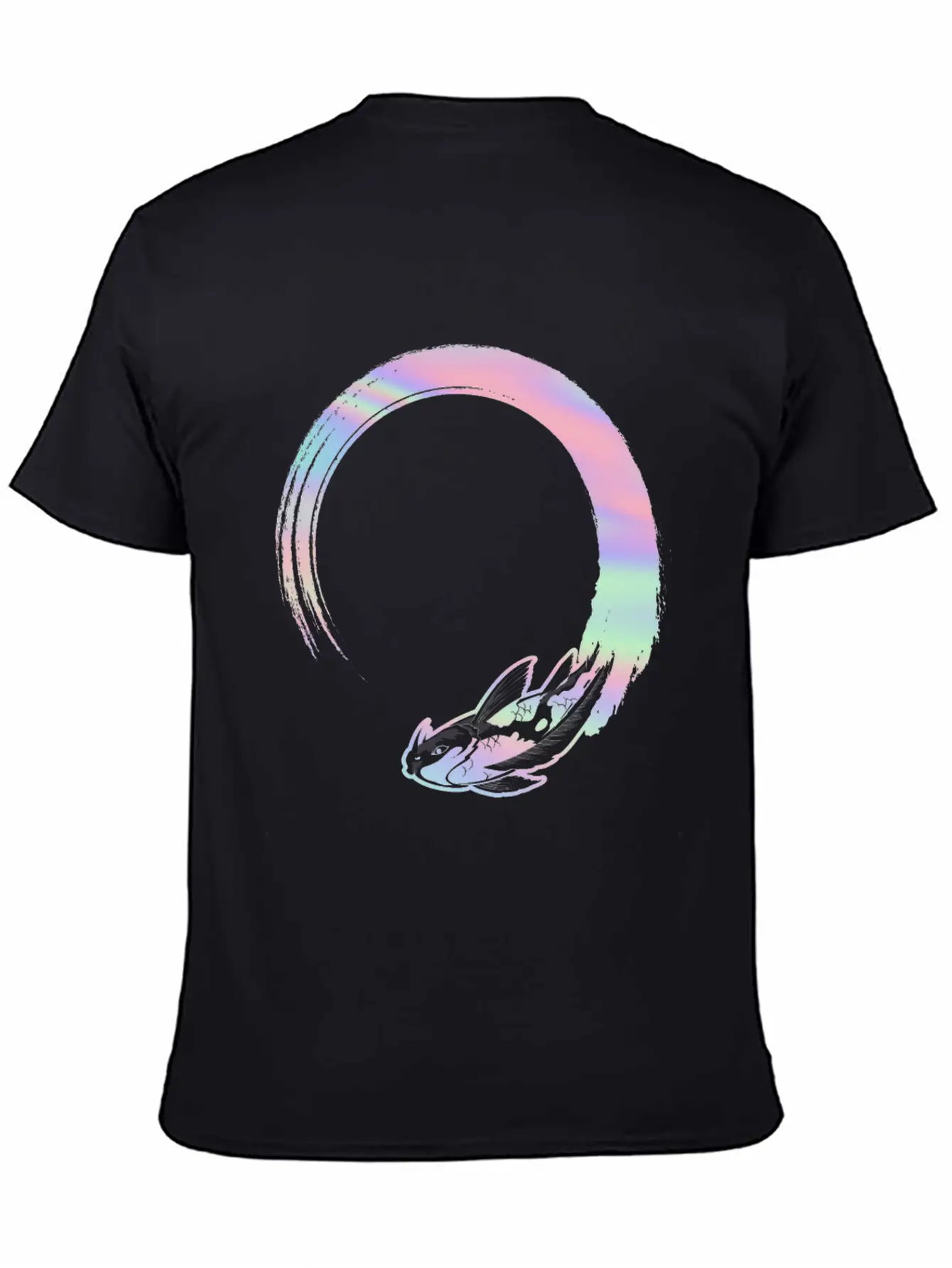 Japanese Pastel Goth Koi Unisex Casual T-Shirt – Clean Design For Daily Comfort
