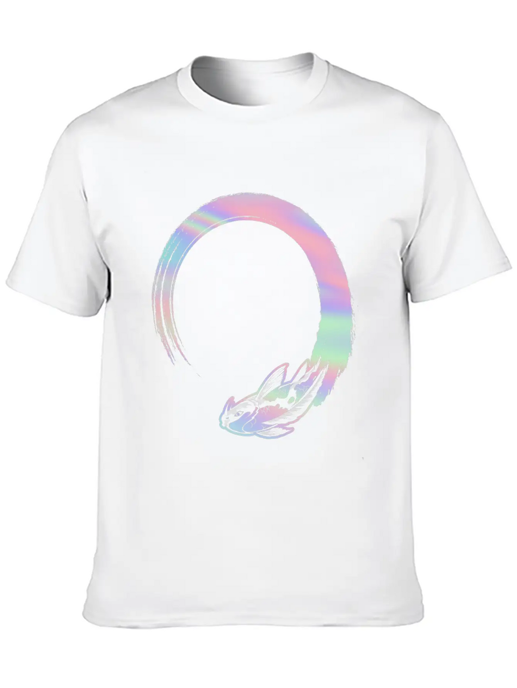 Japanese Pastel Goth Koi Unisex Casual T-Shirt – Clean Design For Daily Comfort