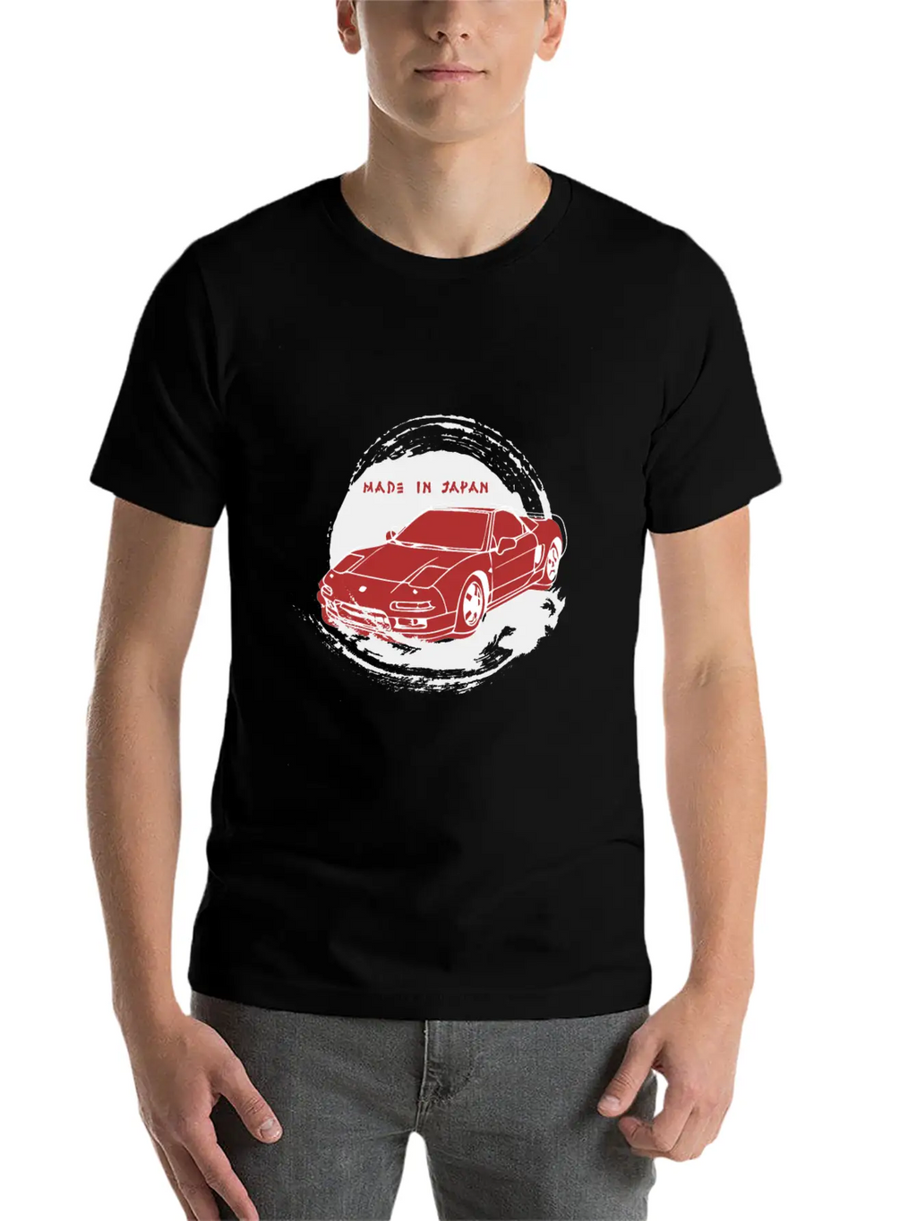 Japanese Sports Car - Made In Japan Stylish Everyday T-Shirt – Unisex Basic Cotton Tee