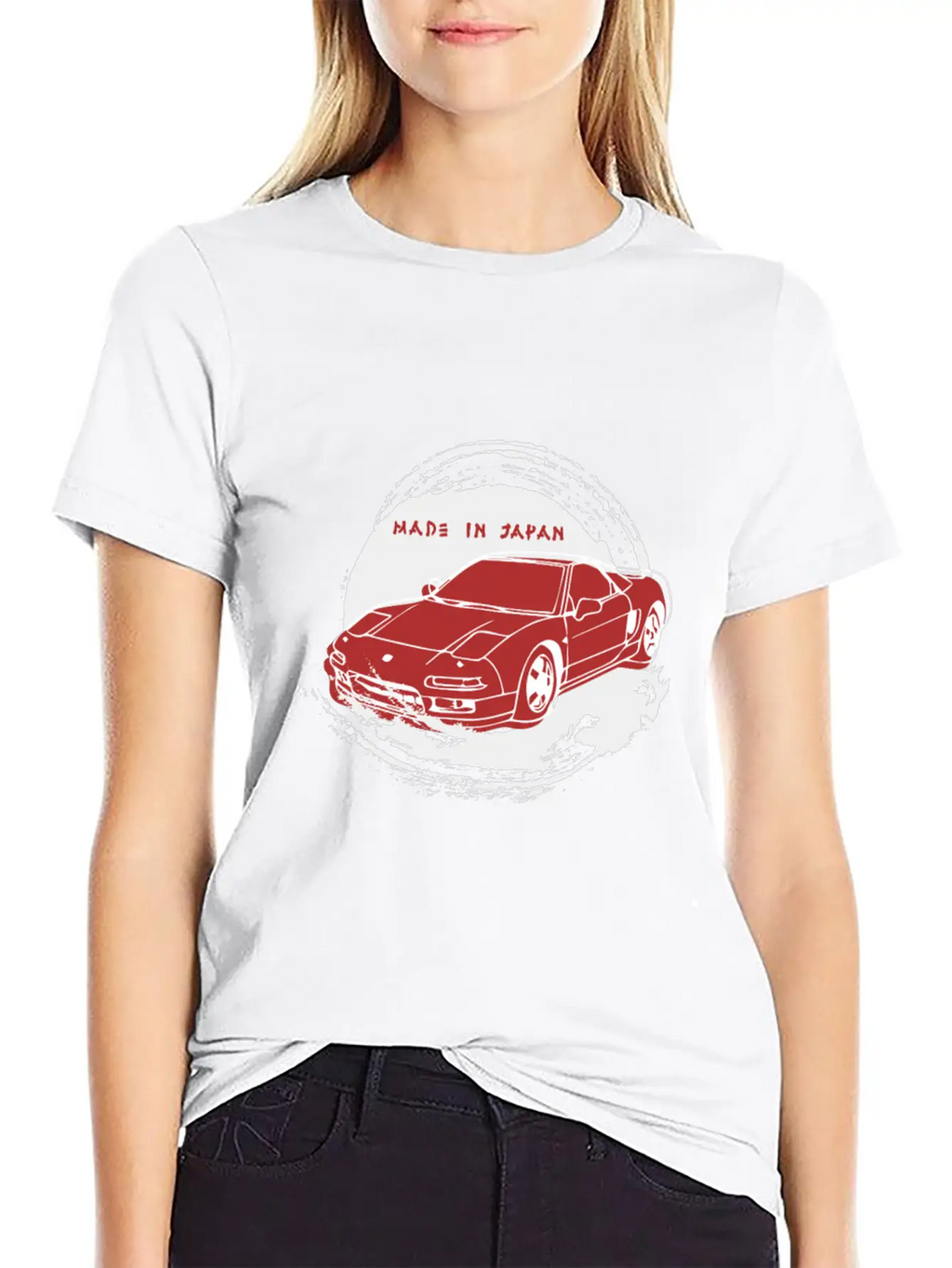 Japanese Sports Car - Made In Japan Stylish Everyday T-Shirt – Unisex Basic Cotton Tee