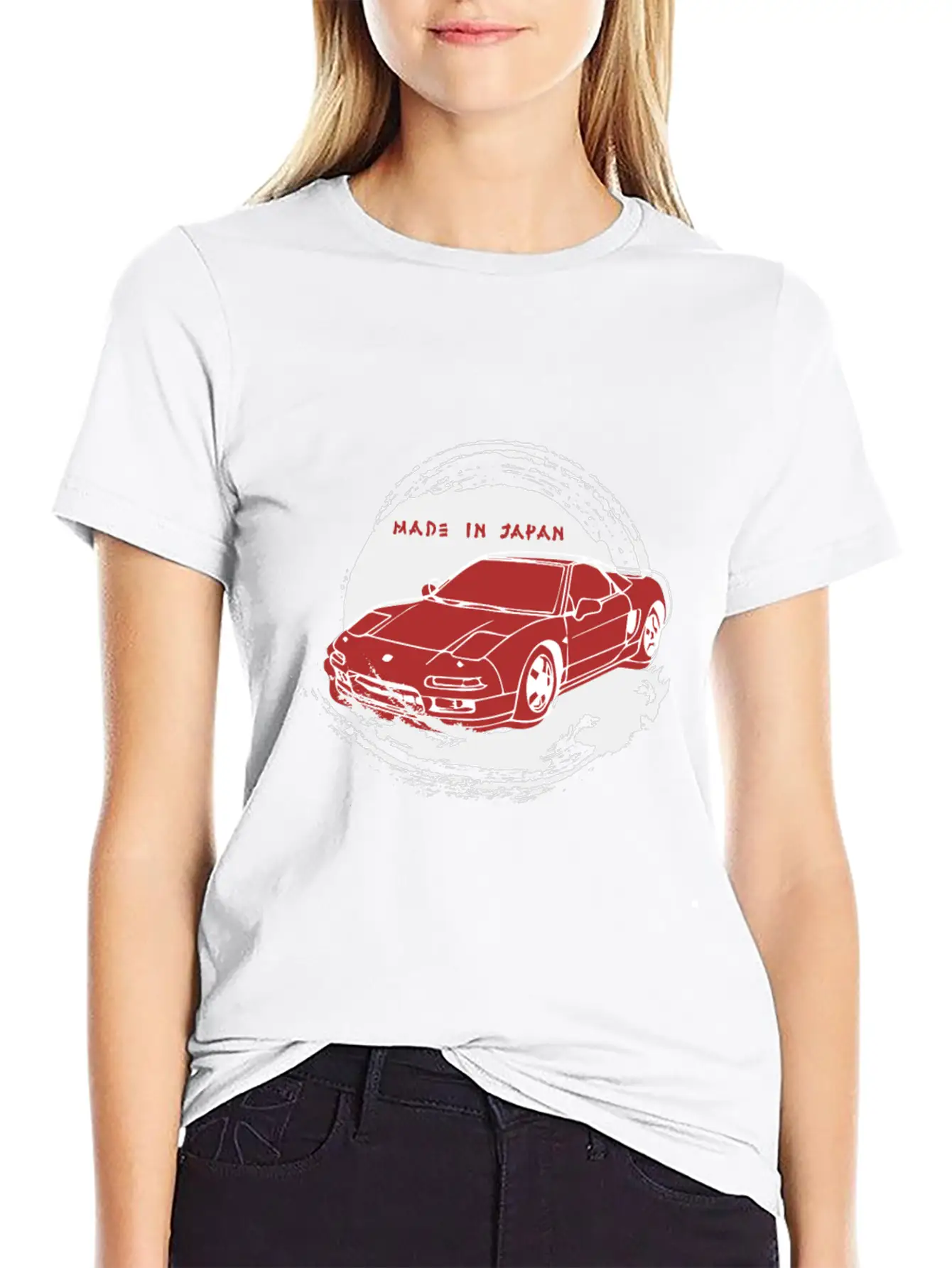 Japanese Sports Car - Made In Japan Stylish Everyday T-Shirt – Unisex Basic Cotton Tee
