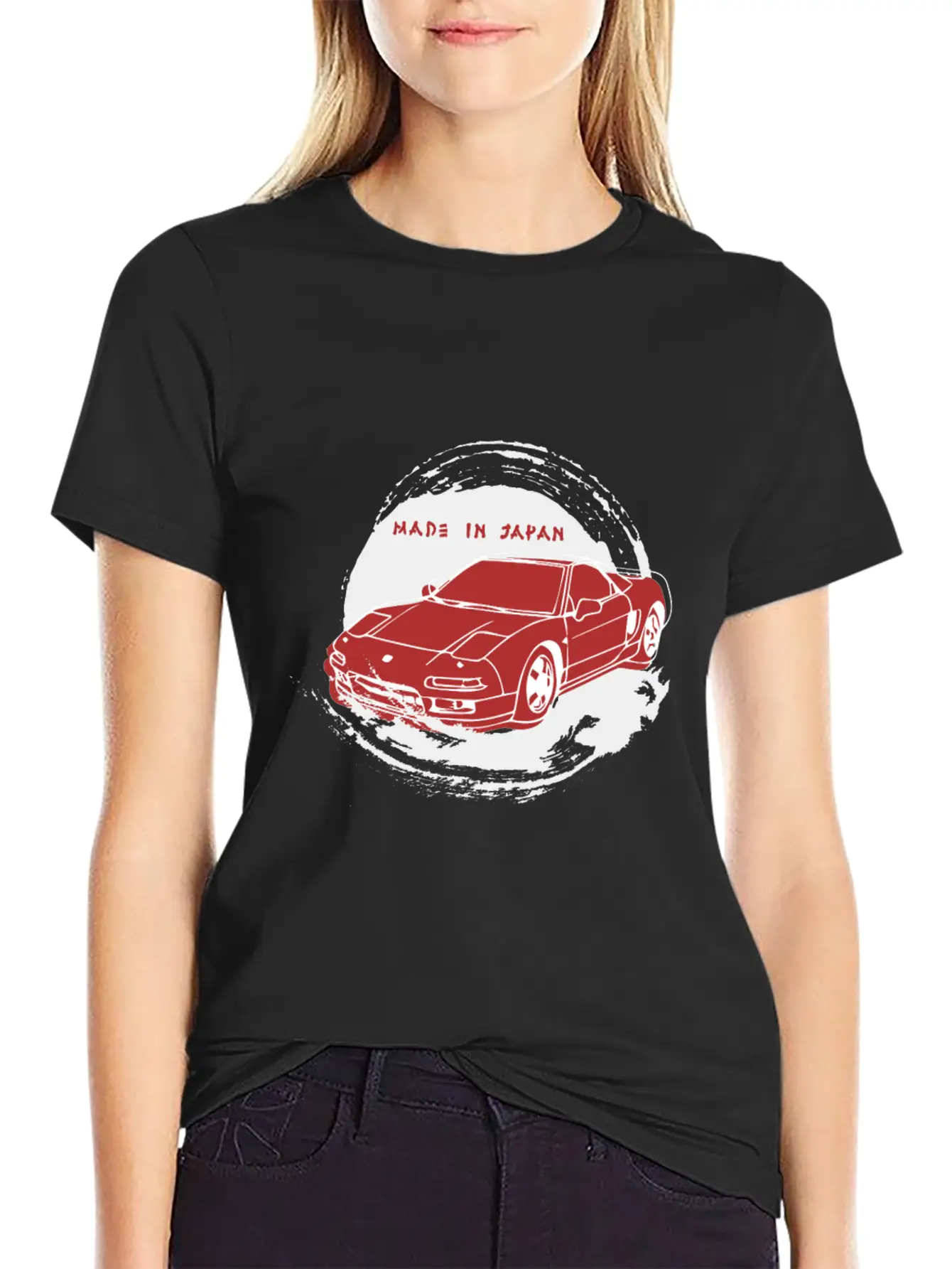 Japanese Sports Car - Made In Japan Stylish Everyday T-Shirt – Unisex Basic Cotton Tee