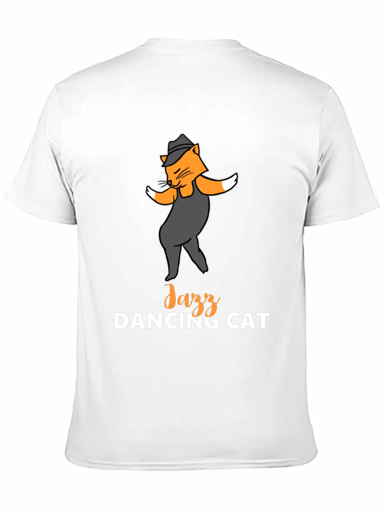 Jazz Dancing Cat Classic Fit Graphic Tee For Daily Comfort – Unisex Cotton Shirt