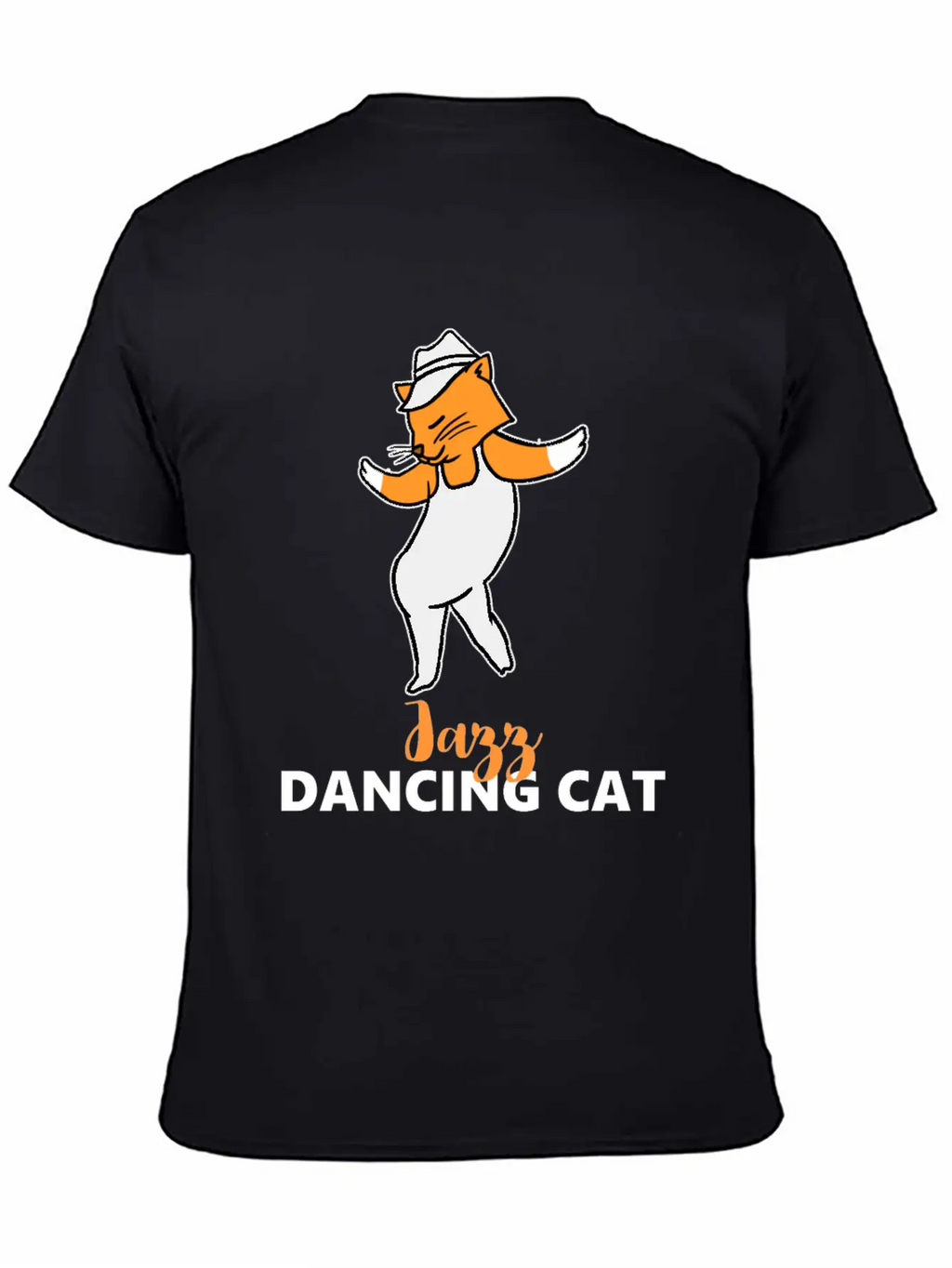 Jazz Dancing Cat Classic Fit Graphic Tee For Daily Comfort – Unisex Cotton Shirt