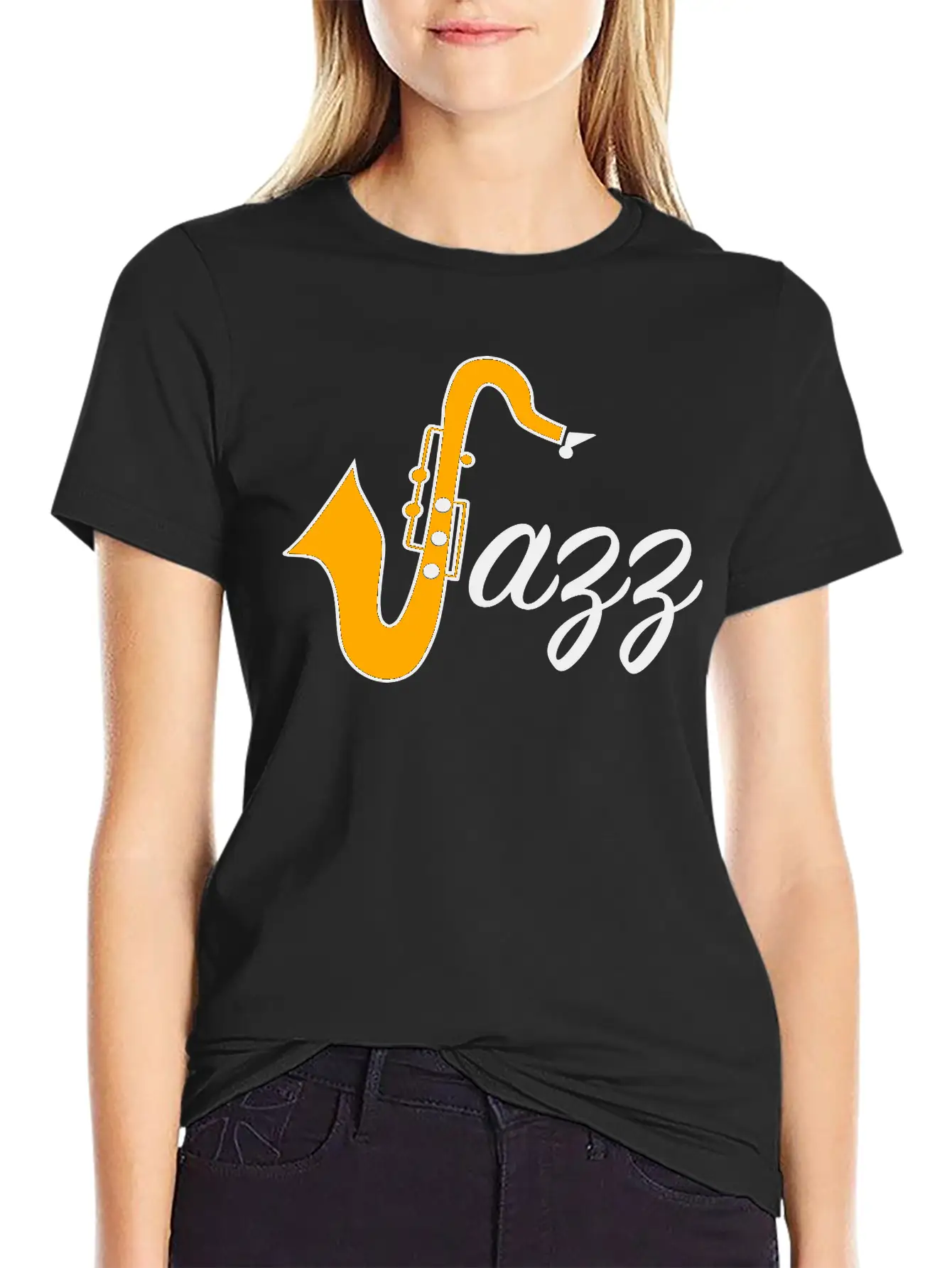 Jazz Essential Cotton Tee For Daily Outfits – Unisex Style