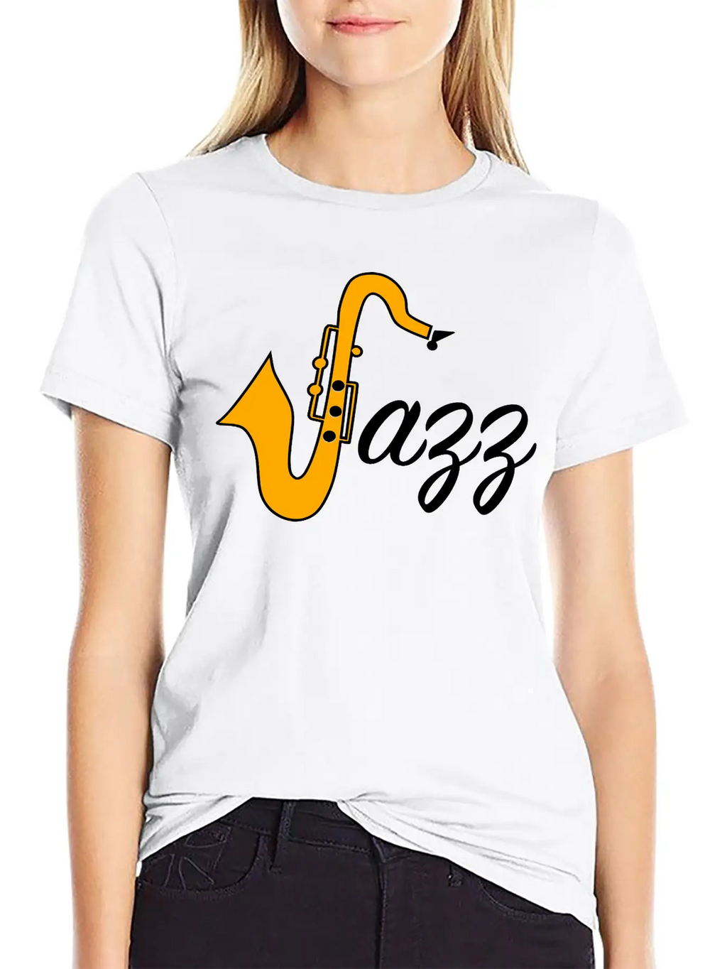 Jazz Essential Cotton Tee For Daily Outfits – Unisex Style