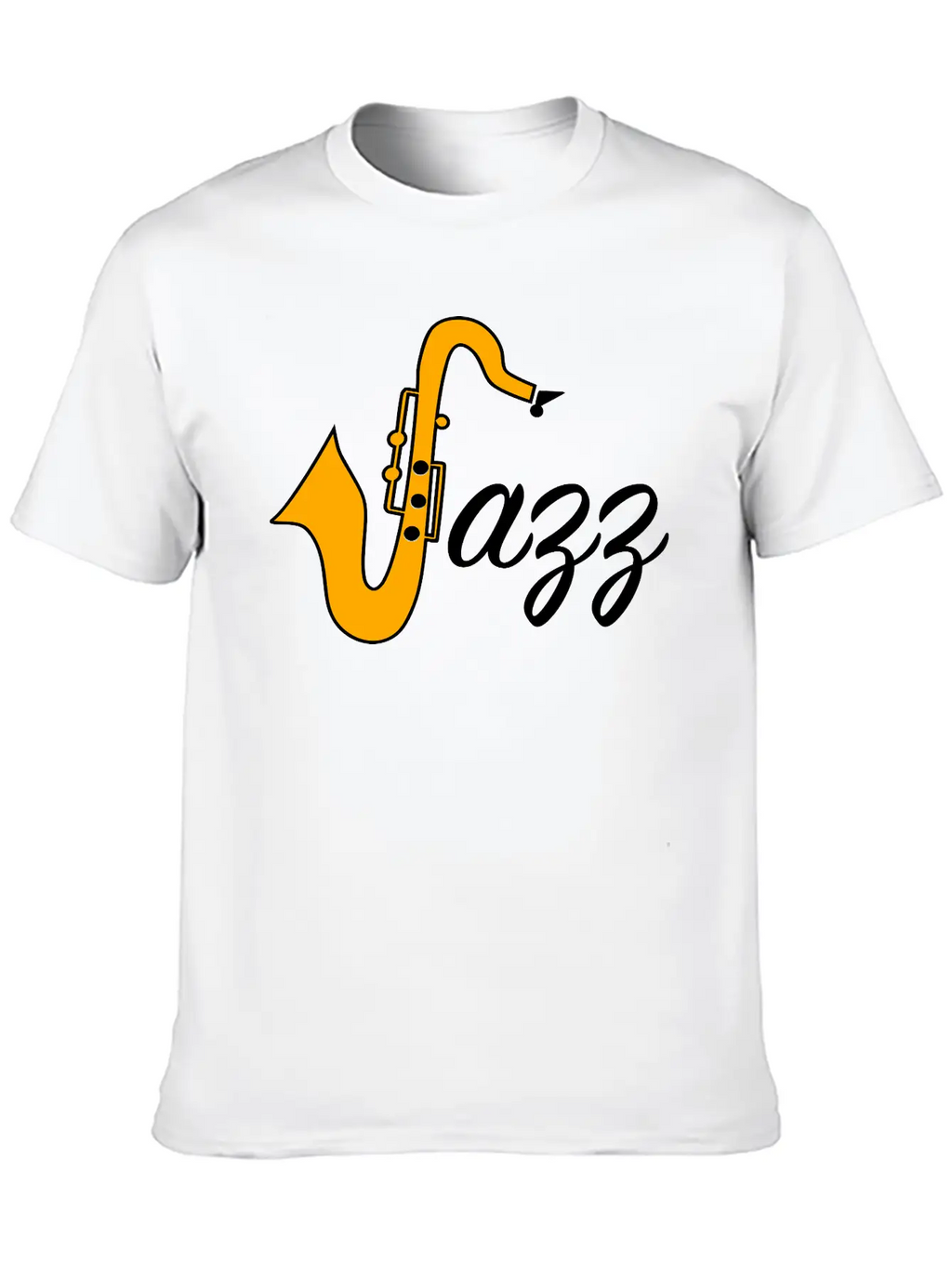 Jazz Essential Cotton Tee For Daily Outfits – Unisex Style
