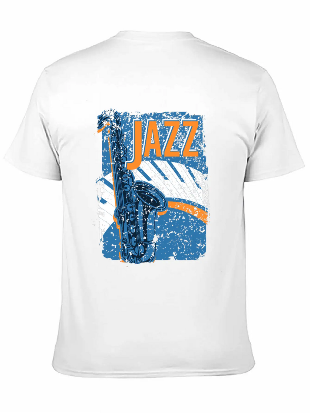Jazz Music Improvisation Festival Casual Graphic T-Shirt – Simple And Comfortable Daily Wear
