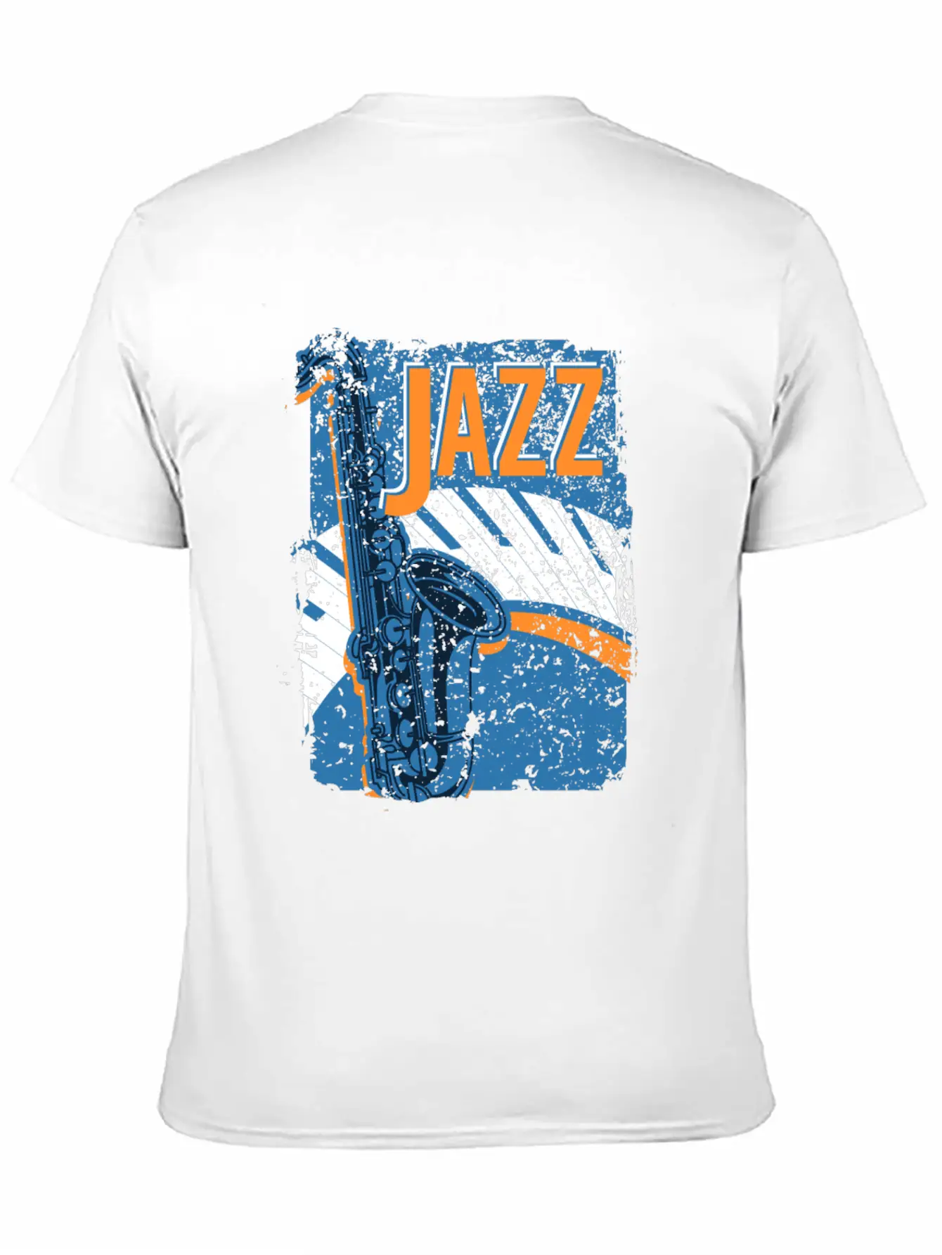 Jazz Music Improvisation Festival Casual Graphic T-Shirt – Simple And Comfortable Daily Wear
