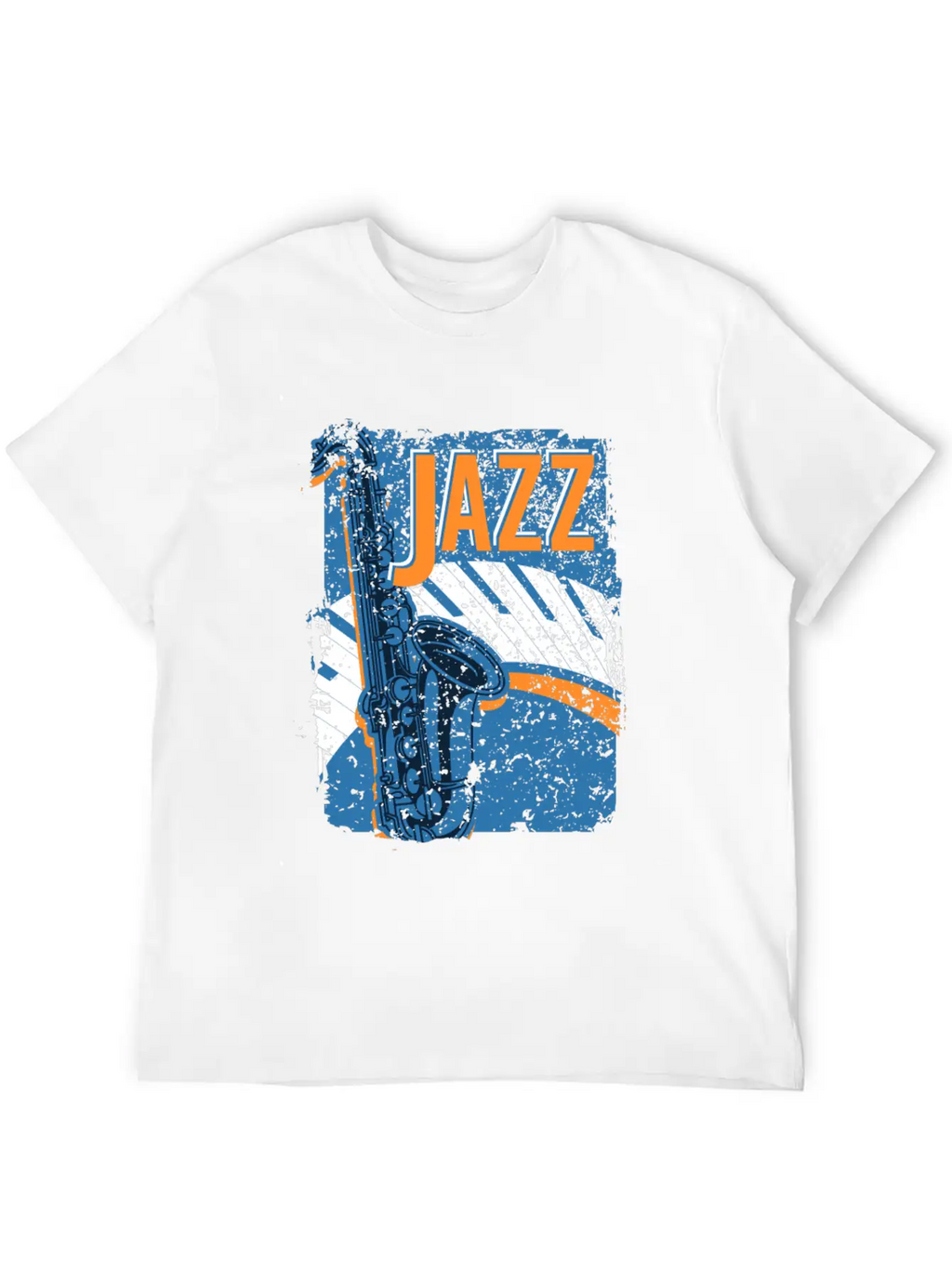 Jazz Music Improvisation Festival Casual Graphic T-Shirt – Simple And Comfortable Daily Wear