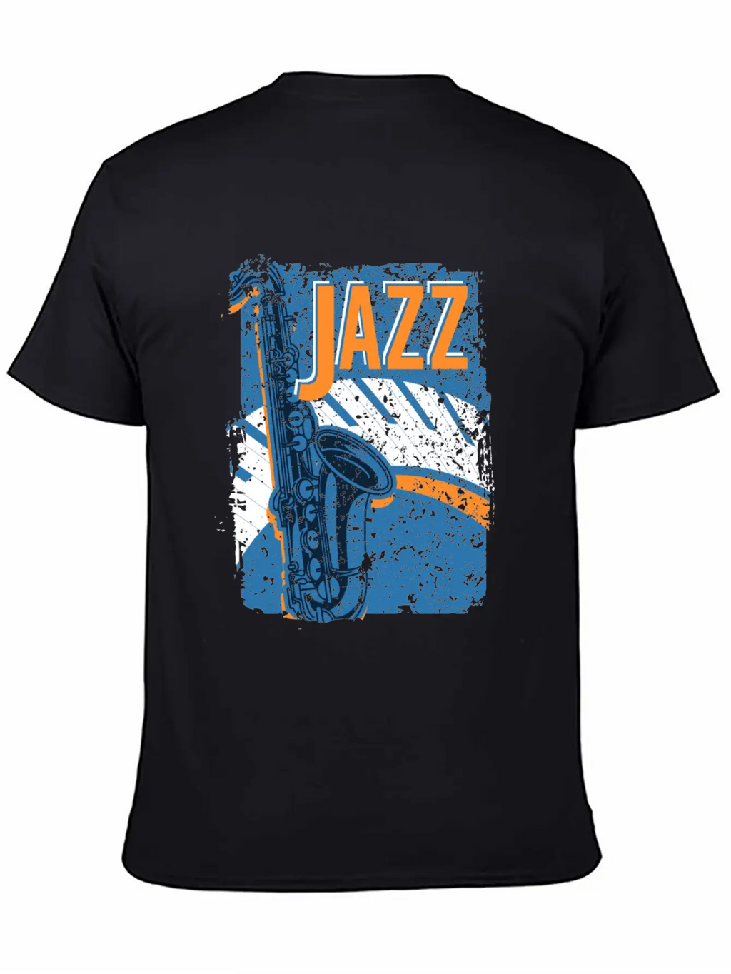 Jazz Music Improvisation Festival Casual Graphic T-Shirt – Simple And Comfortable Daily Wear