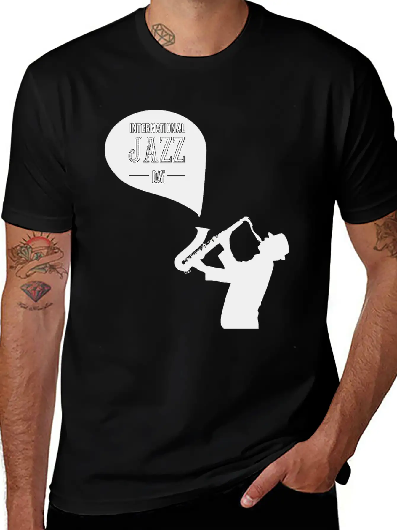 Jazz Music Improvisation Festival Essential Cotton Tee For Daily Outfits – Unisex Style