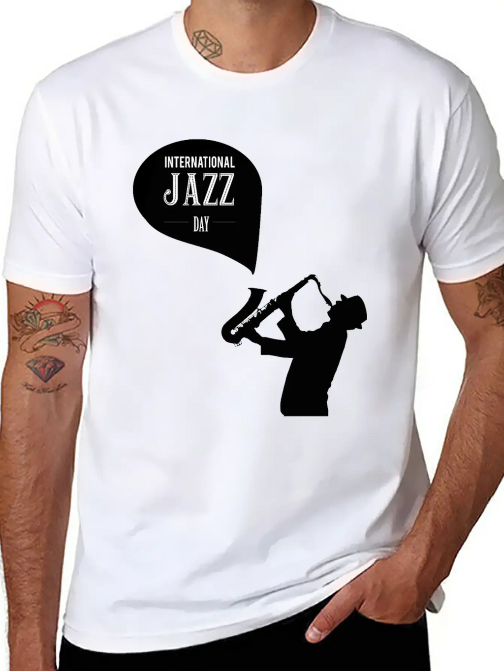 Jazz Music Improvisation Festival Essential Cotton Tee For Daily Outfits – Unisex Style