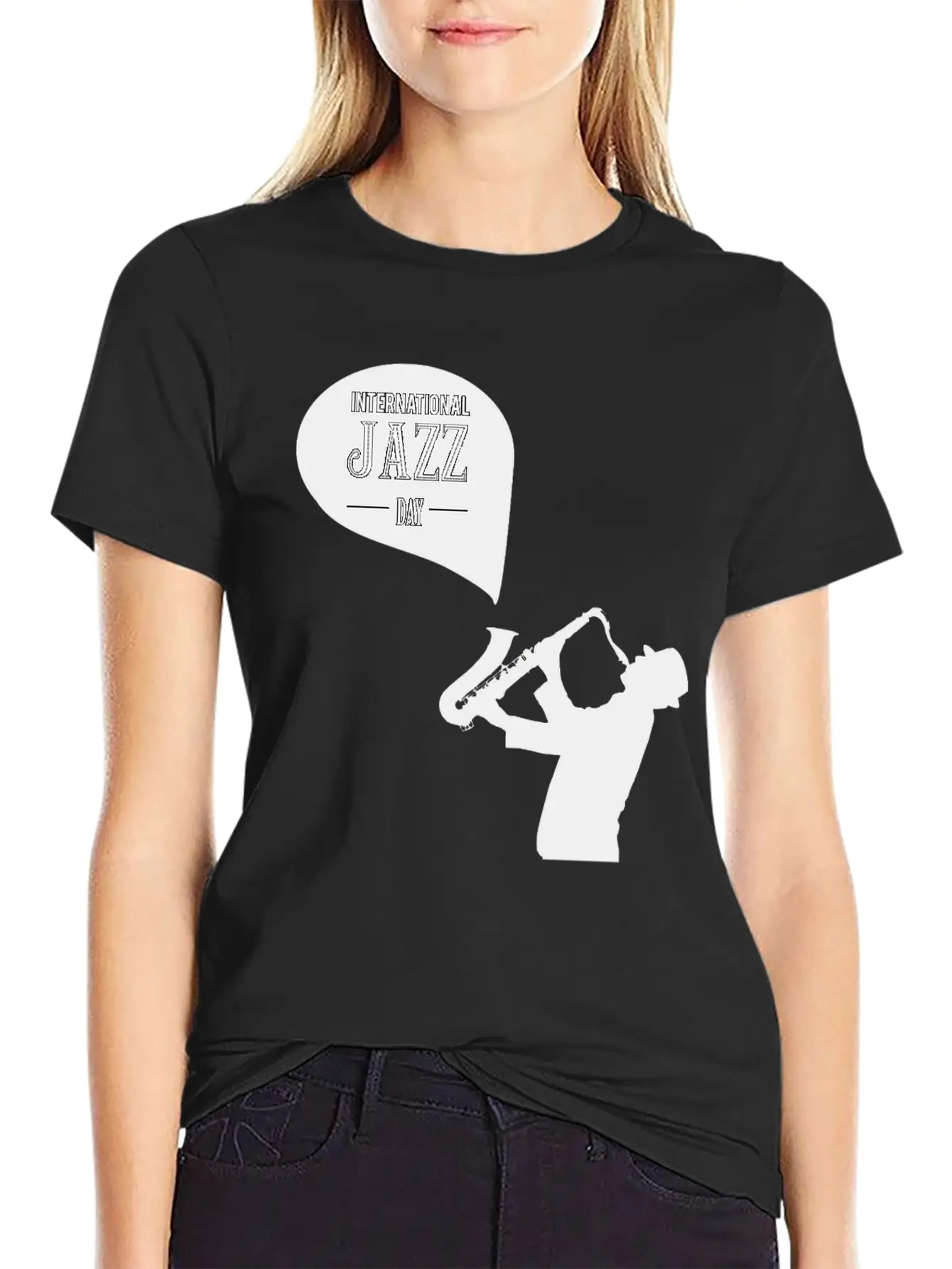 Jazz Music Improvisation Festival Essential Cotton Tee For Daily Outfits – Unisex Style