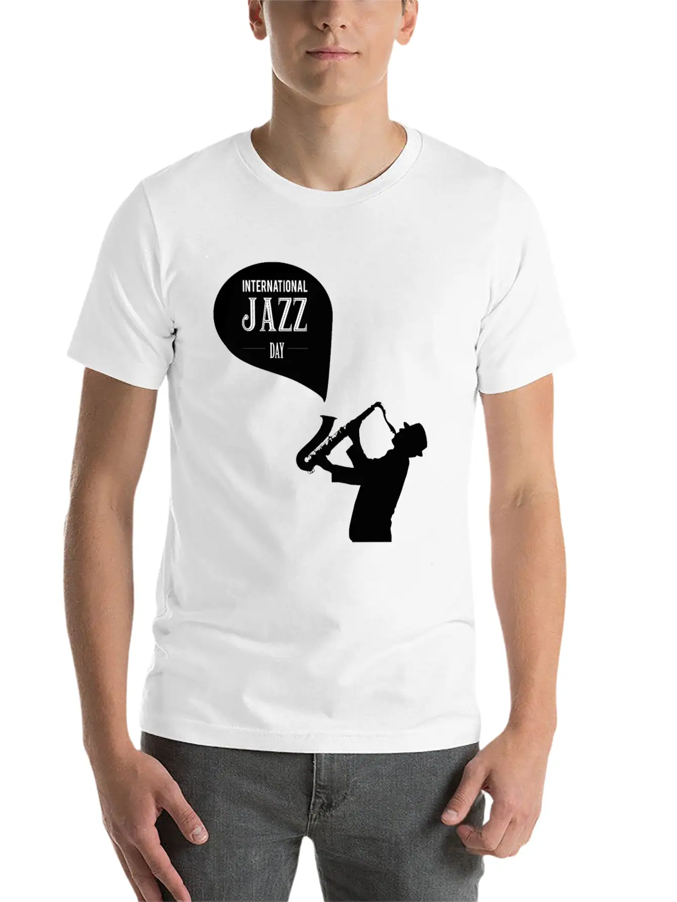 Jazz Music Improvisation Festival Essential Cotton Tee For Daily Outfits – Unisex Style
