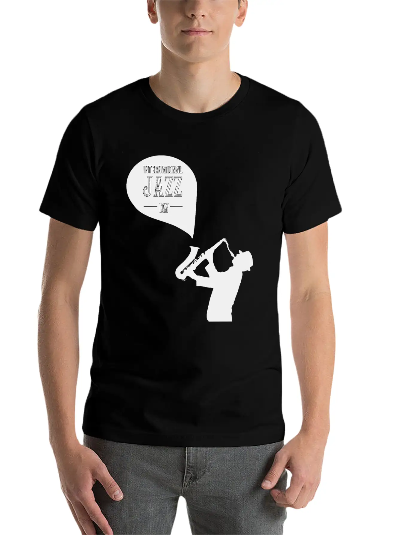 Jazz Music Improvisation Festival Essential Cotton Tee For Daily Outfits – Unisex Style