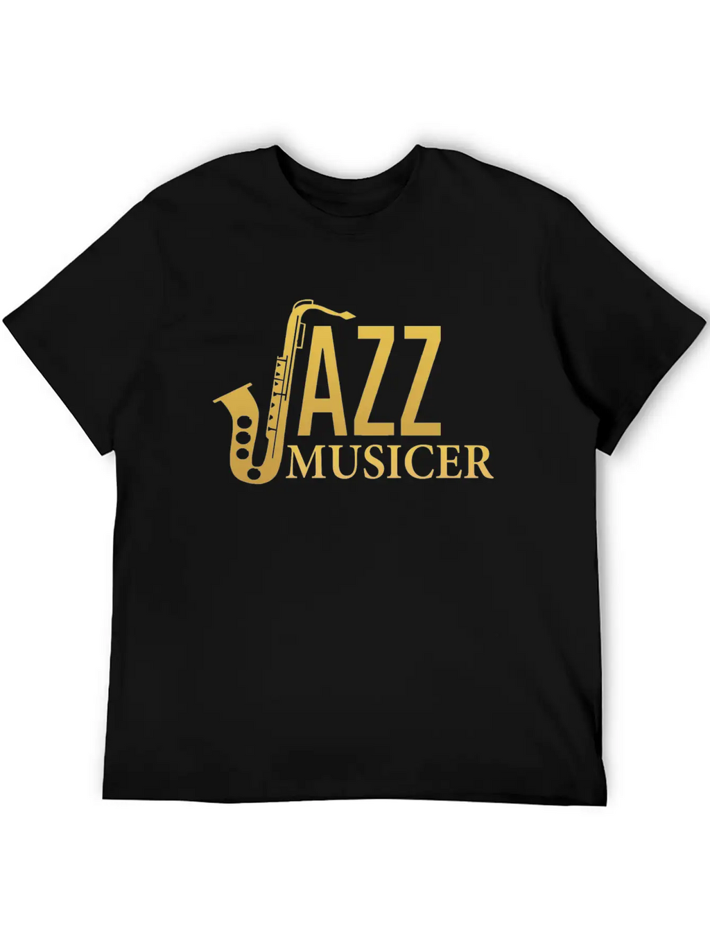 Jazz Musicer Casual Graphic T-Shirt – Simple And Comfortable Daily Wear