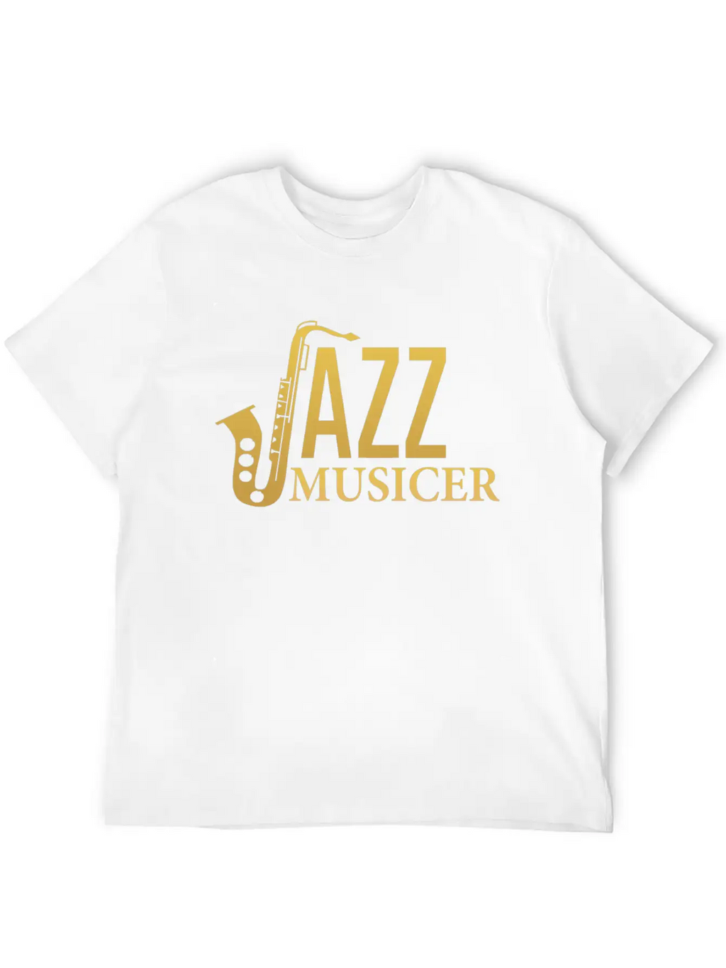 Jazz Musicer Casual Graphic T-Shirt – Simple And Comfortable Daily Wear