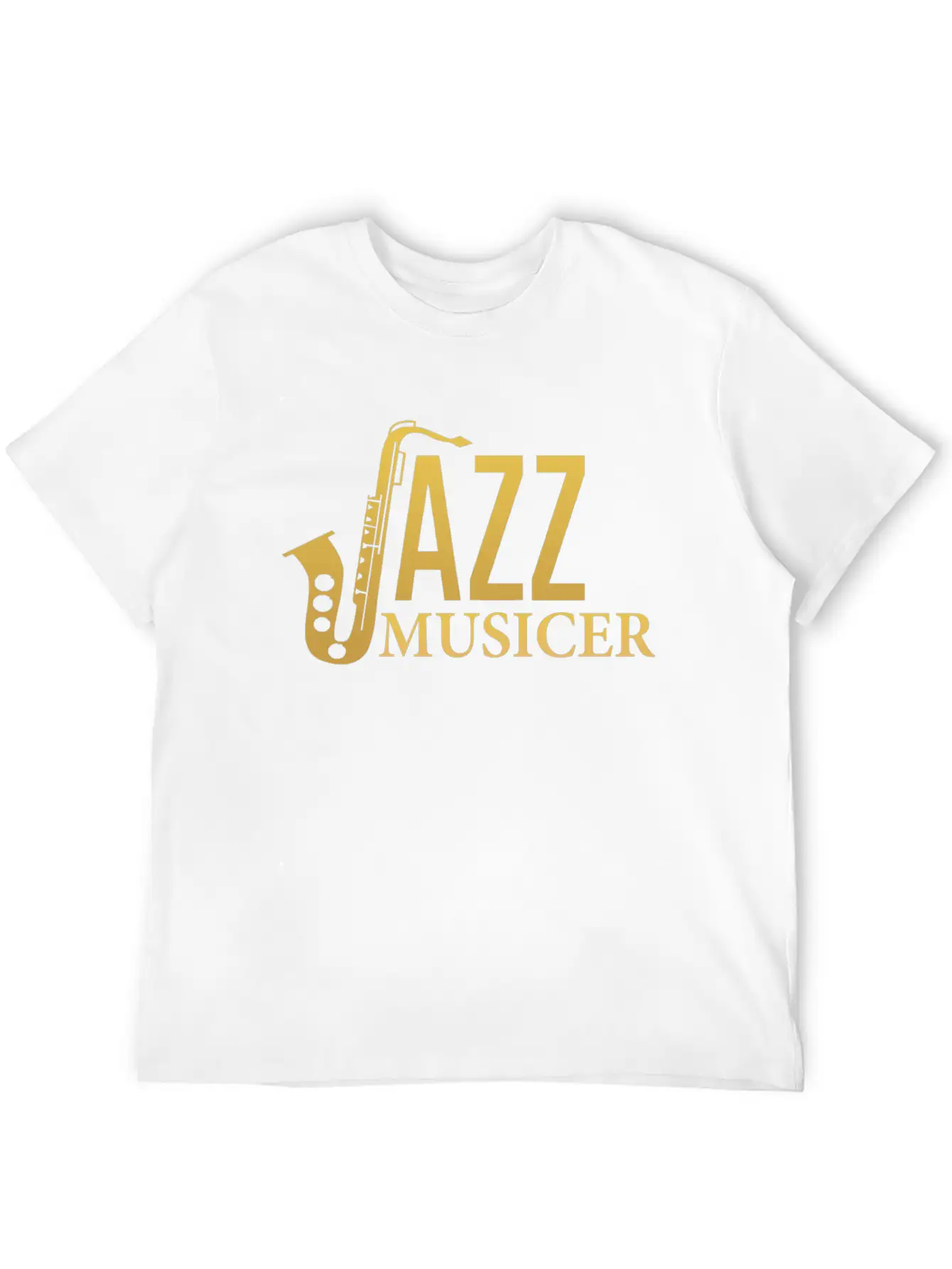 Jazz Musicer Casual Graphic T-Shirt – Simple And Comfortable Daily Wear