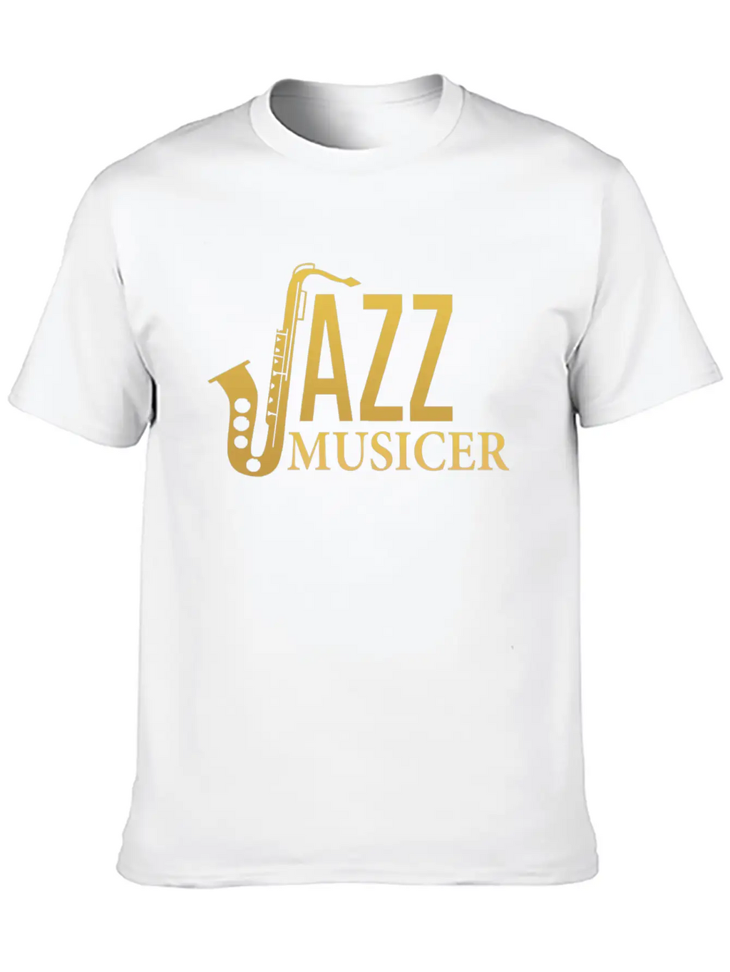 Jazz Musicer Casual Graphic T-Shirt – Simple And Comfortable Daily Wear