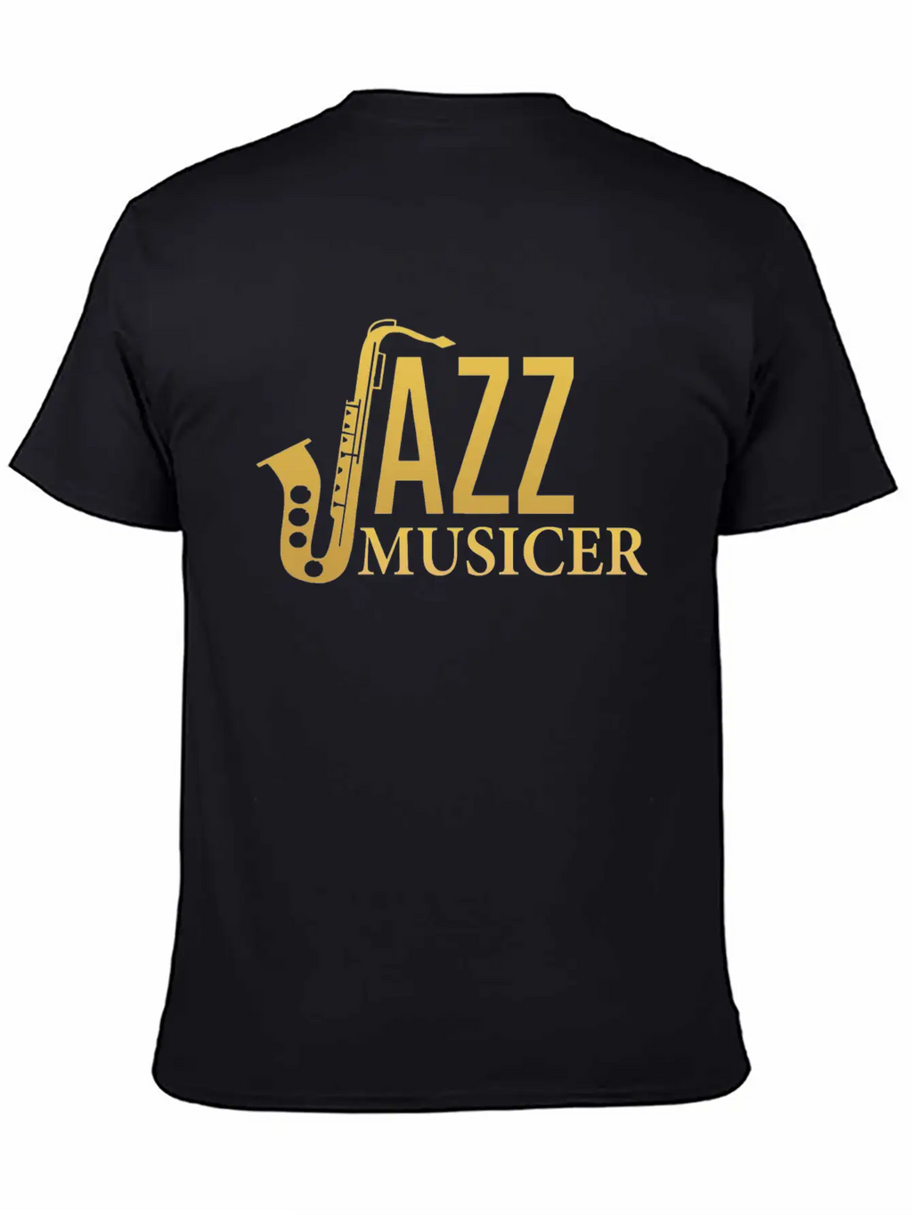 Jazz Musicer Casual Graphic T-Shirt – Simple And Comfortable Daily Wear