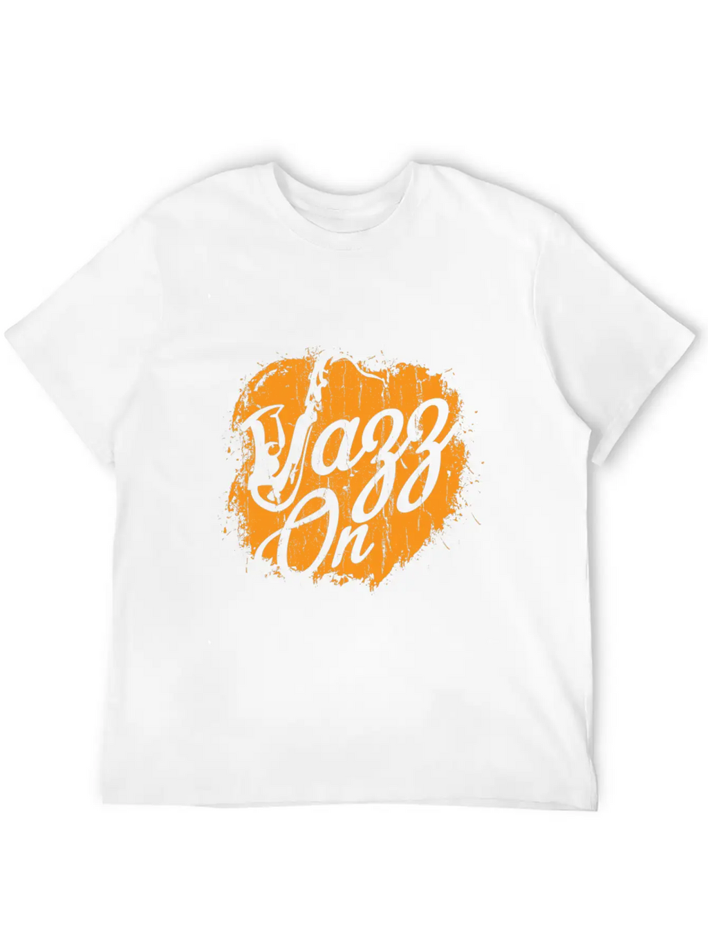 Jazz On - Saxophone Music Gift Breathable Graphic T-Shirt – Perfect For Casual Days
