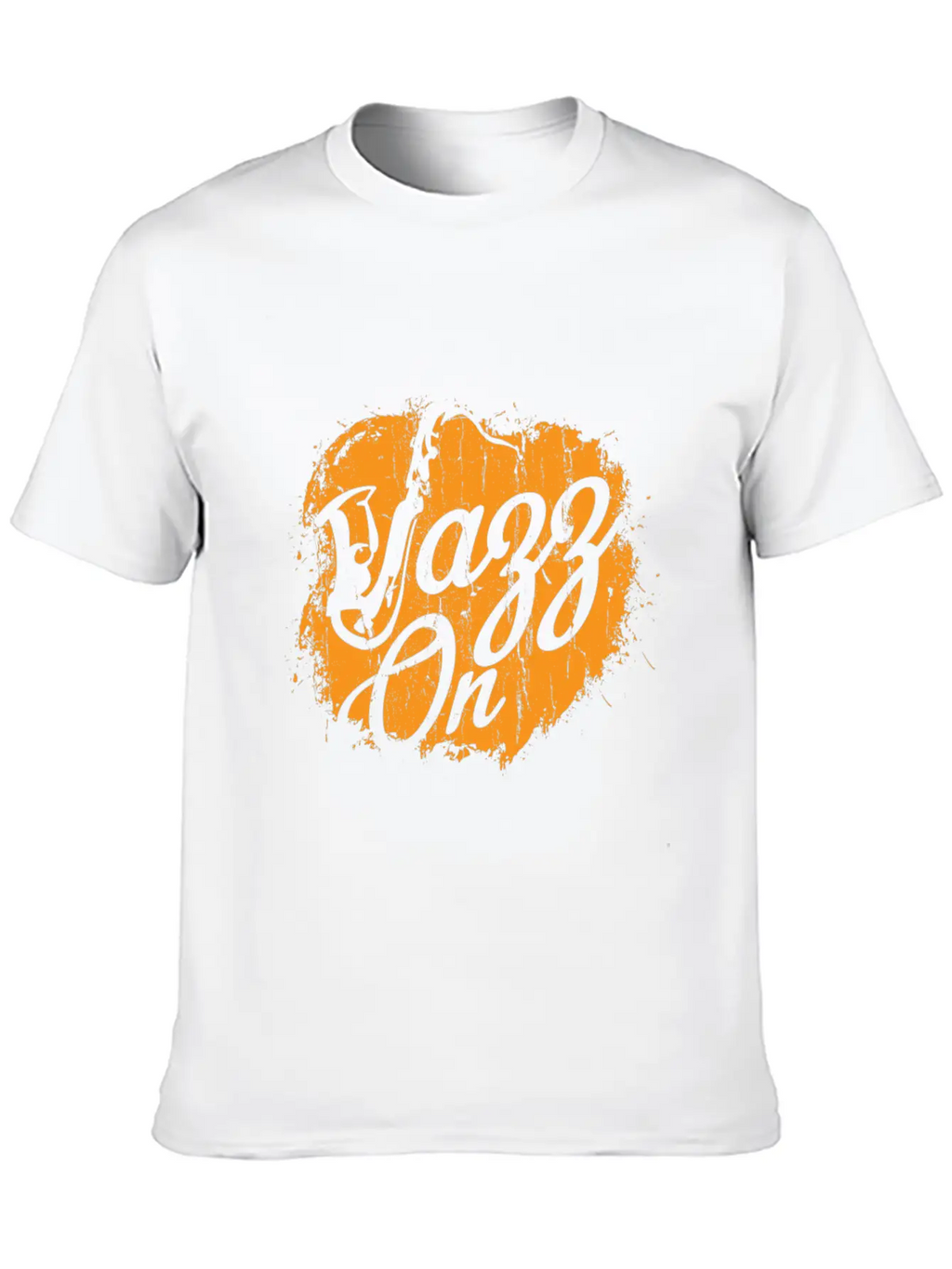 Jazz On - Saxophone Music Gift Breathable Graphic T-Shirt – Perfect For Casual Days