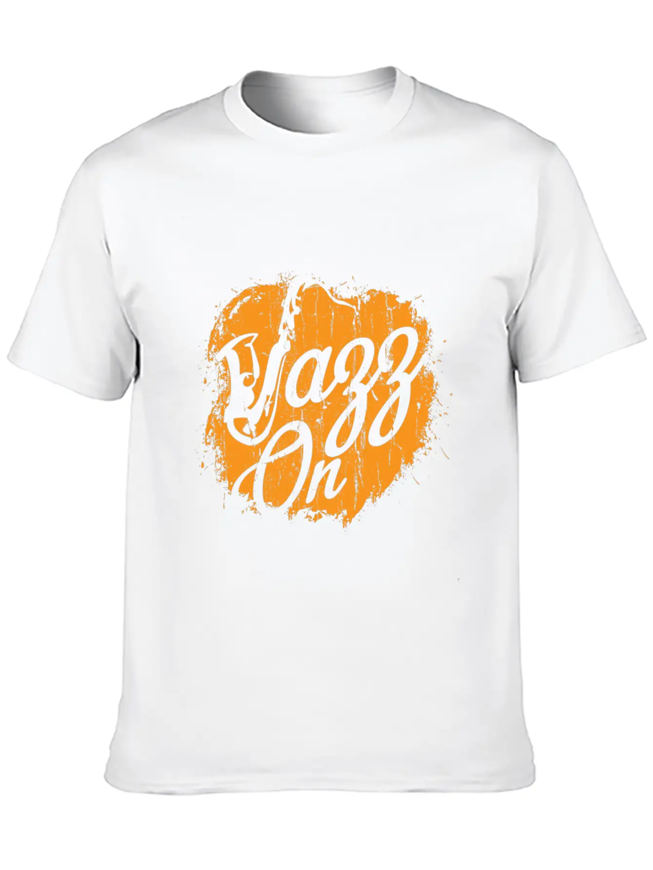 Jazz On - Saxophone Music Gift Breathable Graphic T-Shirt – Perfect For Casual Days