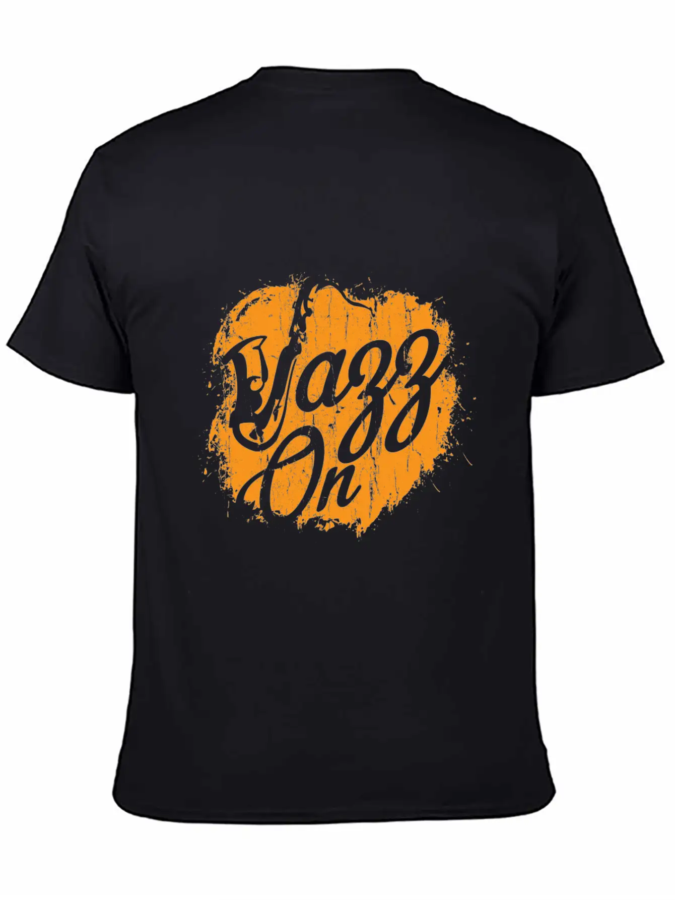 Jazz On - Saxophone Music Gift Breathable Graphic T-Shirt – Perfect For Casual Days