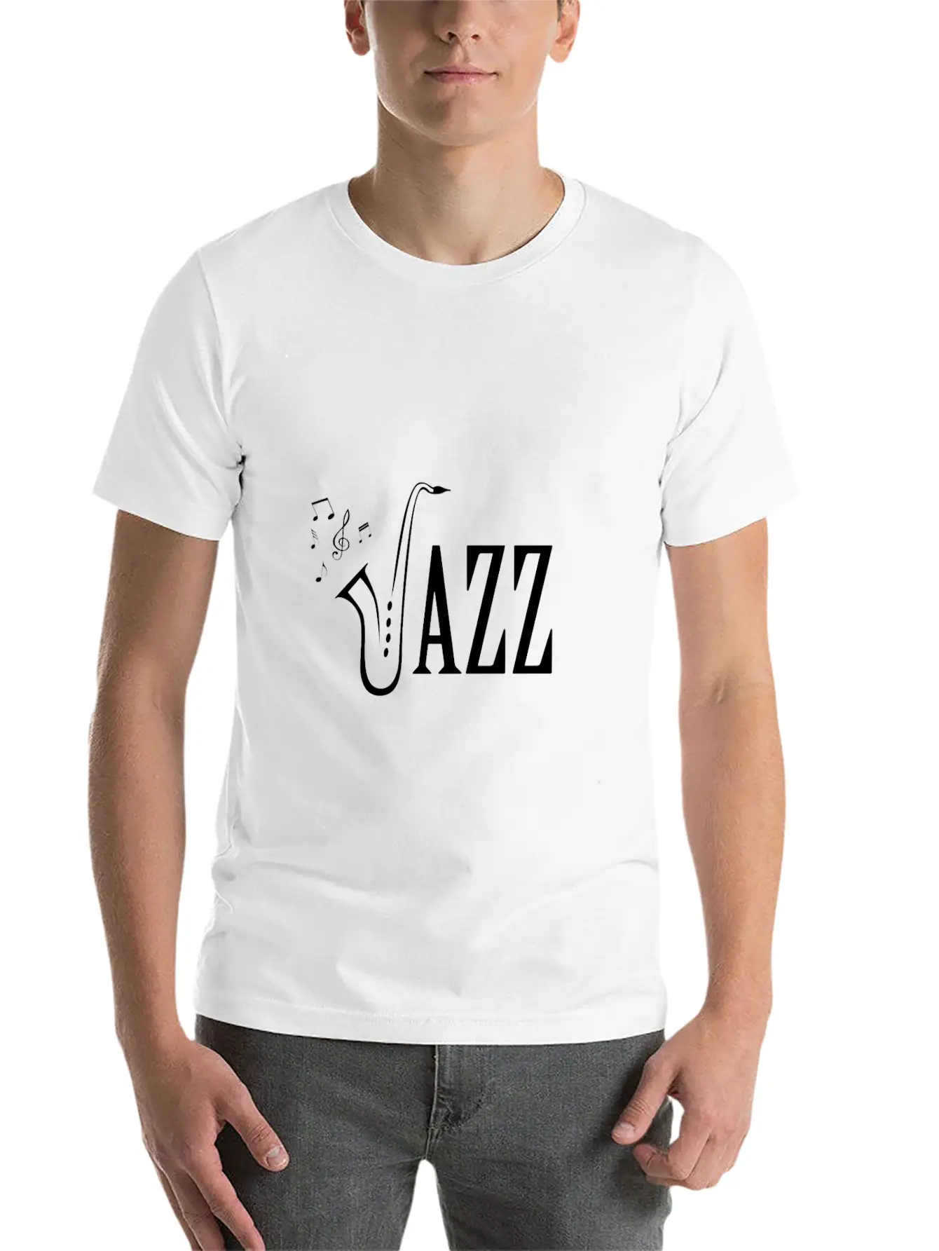 Jazz Shirt For Musicians - Cool Music Lovers Shirt Breathable Soft Cotton T-Shirt – Timeless Casual Look