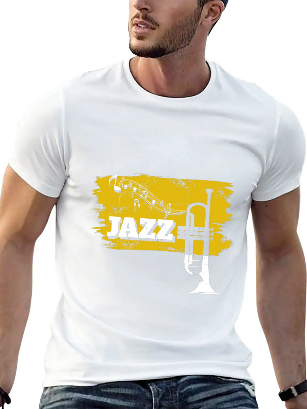 Jazz Trumpet Gift Christmas Kids Birthday Unisex Casual T-Shirt – Clean Design For Daily Comfort