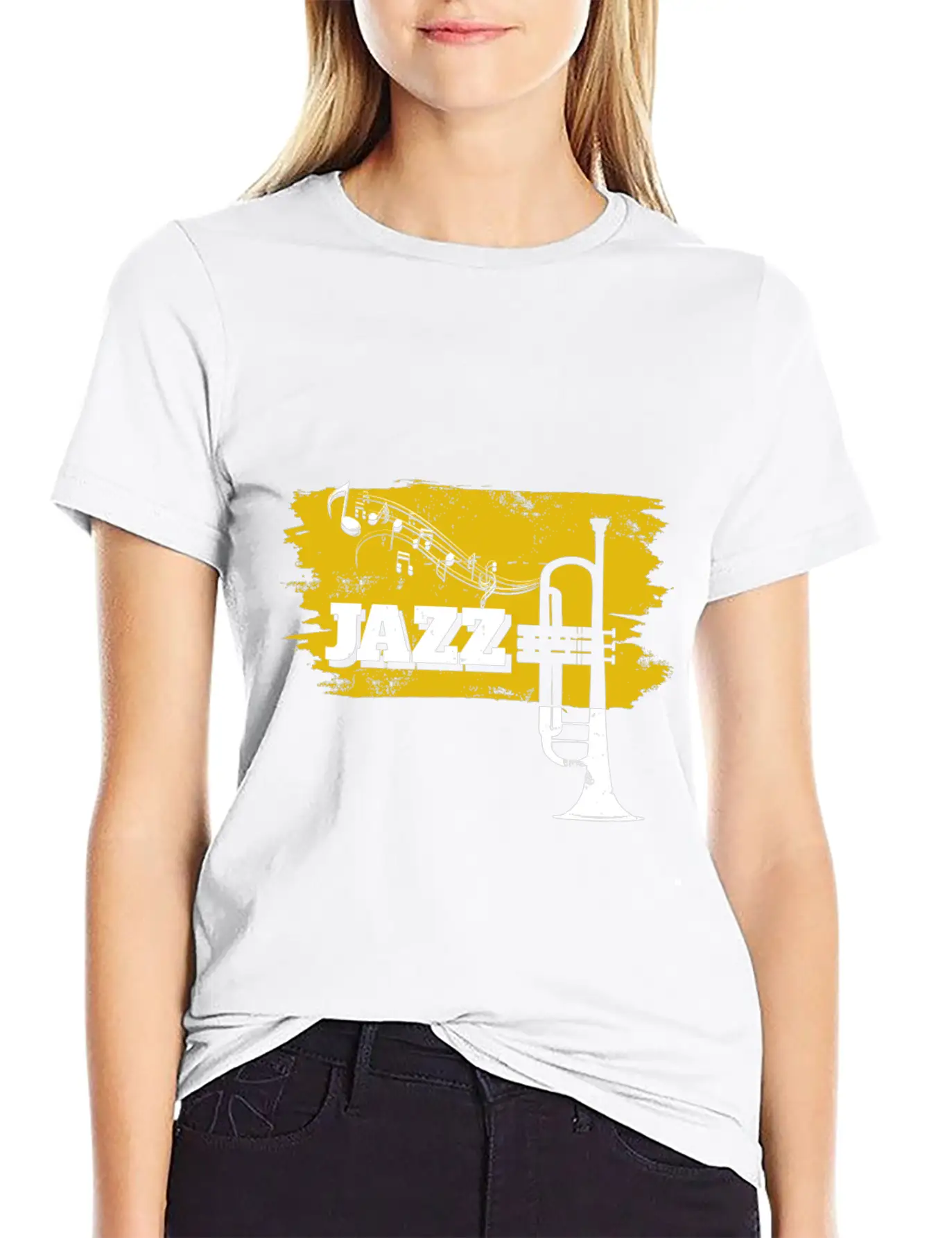 Jazz Trumpet Gift Christmas Kids Birthday Unisex Casual T-Shirt – Clean Design For Daily Comfort