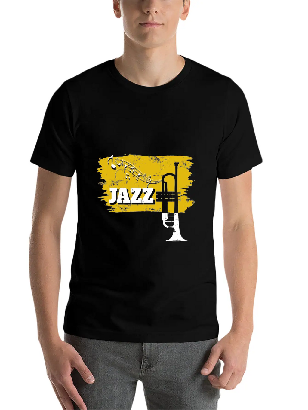 Jazz Trumpet Gift Christmas Kids Birthday Unisex Casual T-Shirt – Clean Design For Daily Comfort