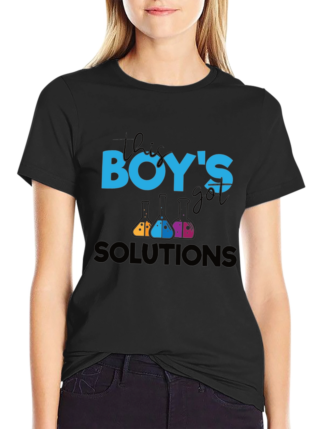 Boys Got Solutions Science T-Shirt