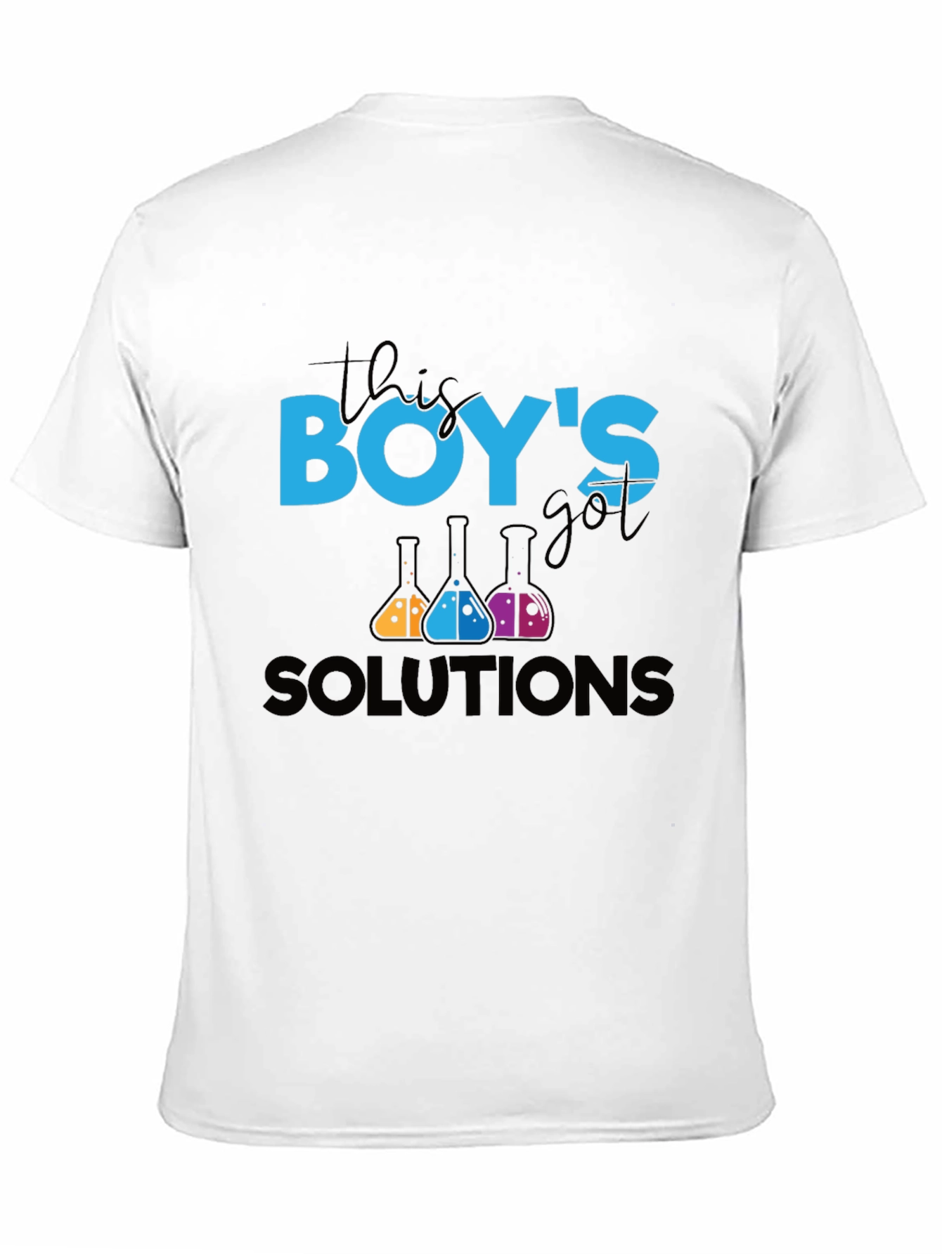 Boys Got Solutions Science T-Shirt