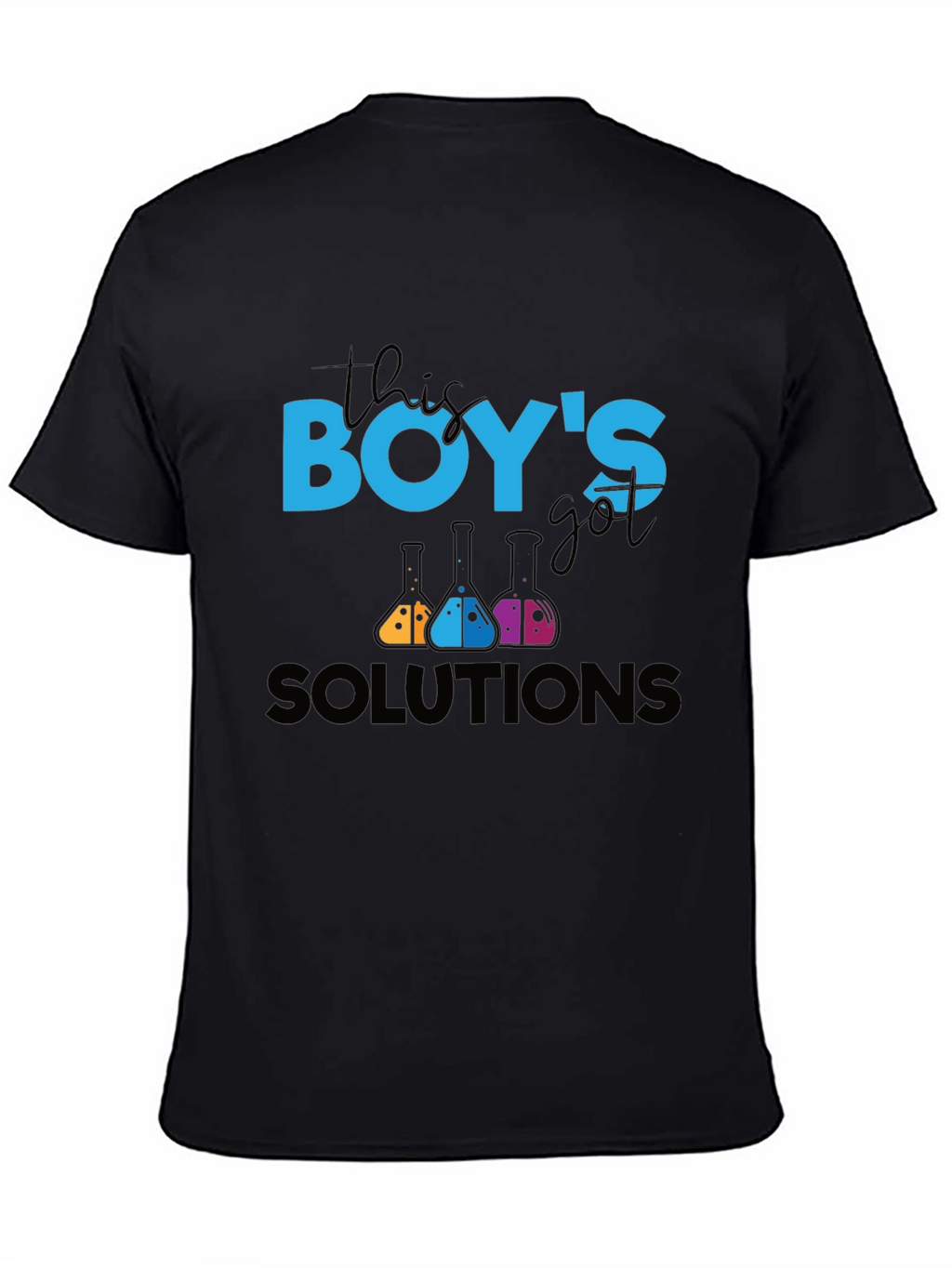 Boys Got Solutions Science T-Shirt