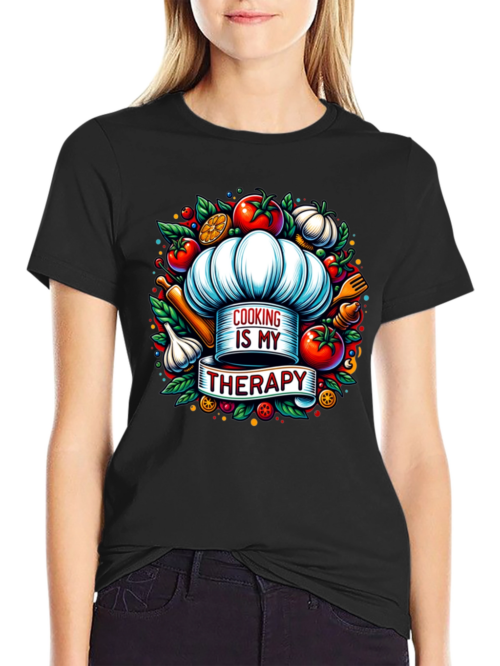 Cooking is my Therapy T-Shirt