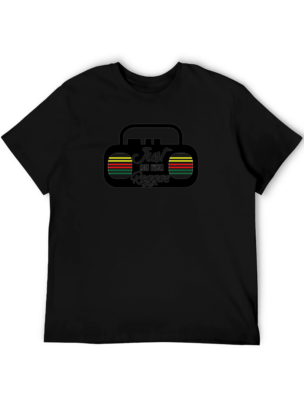 Just Do The Reggae Black T-Shirt
