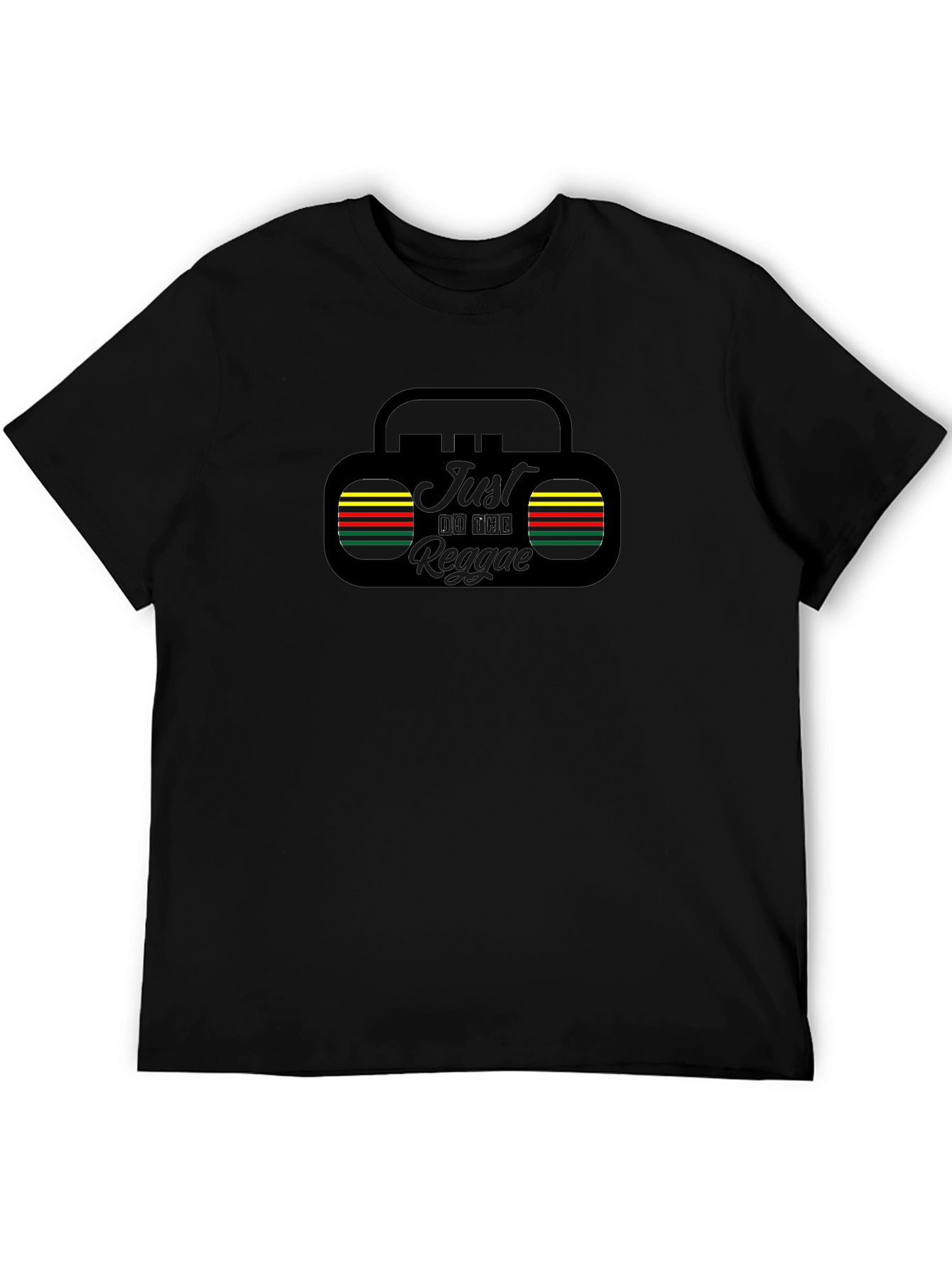 Just Do The Reggae Black T-Shirt