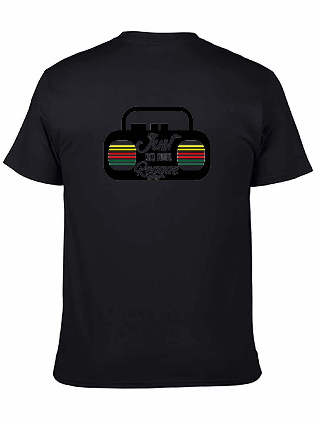 Just Do The Reggae Black T-Shirt