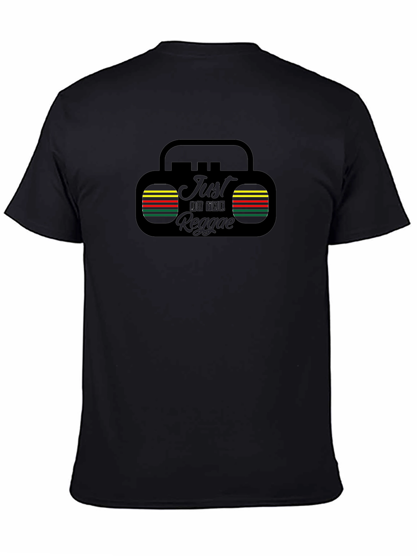 Just Do The Reggae Black T-Shirt