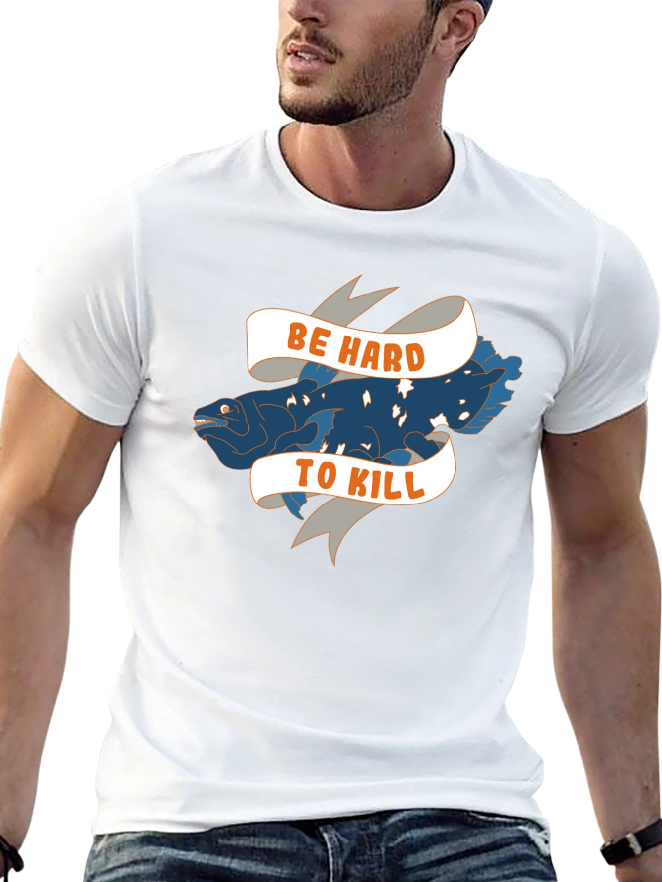 Be Hard to Kill Tee - Coelacanth T-Shirt