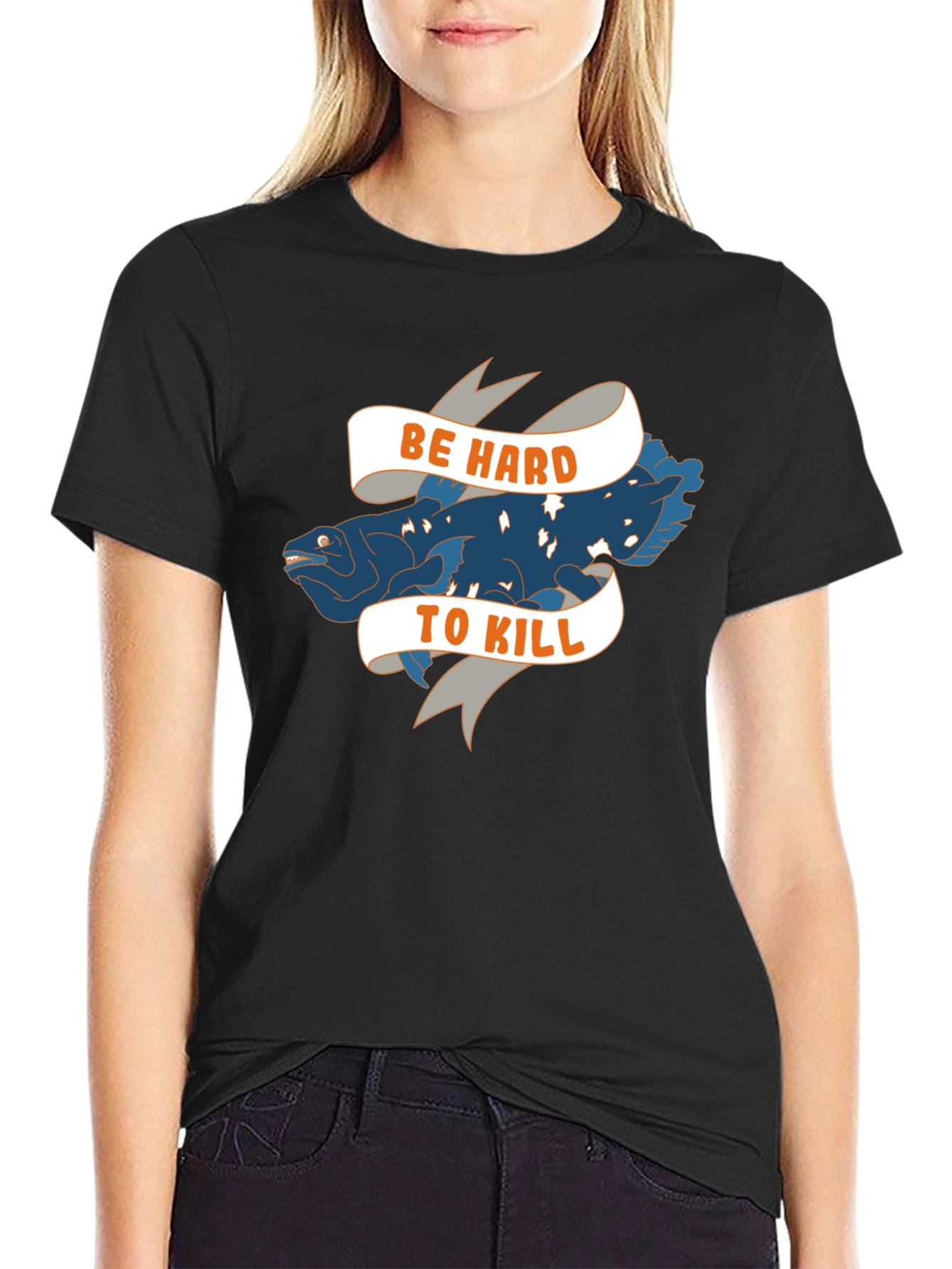 Be Hard to Kill Tee - Coelacanth T-Shirt